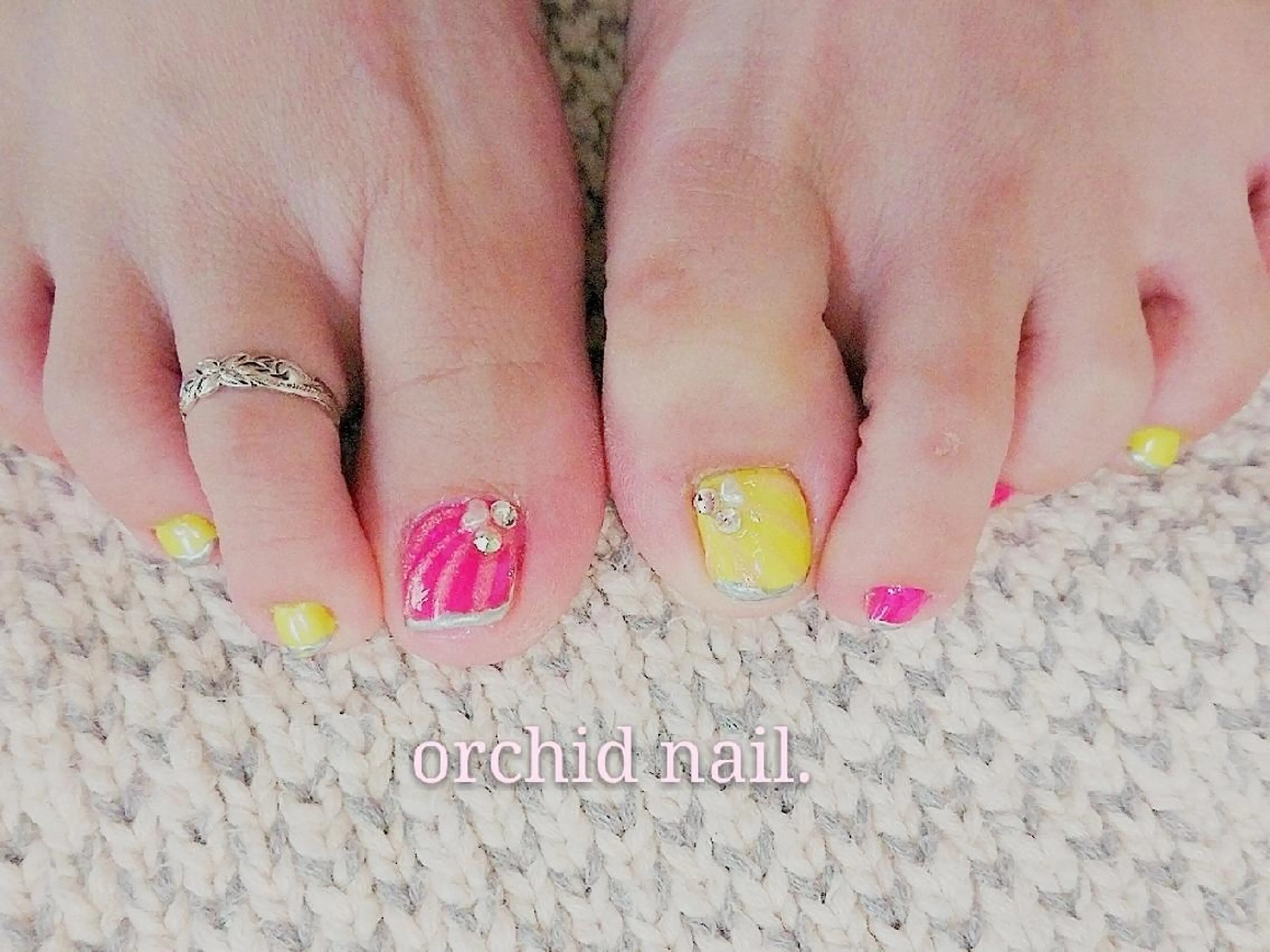 ネイル orchid ♡オーキッドのネイルデザイン