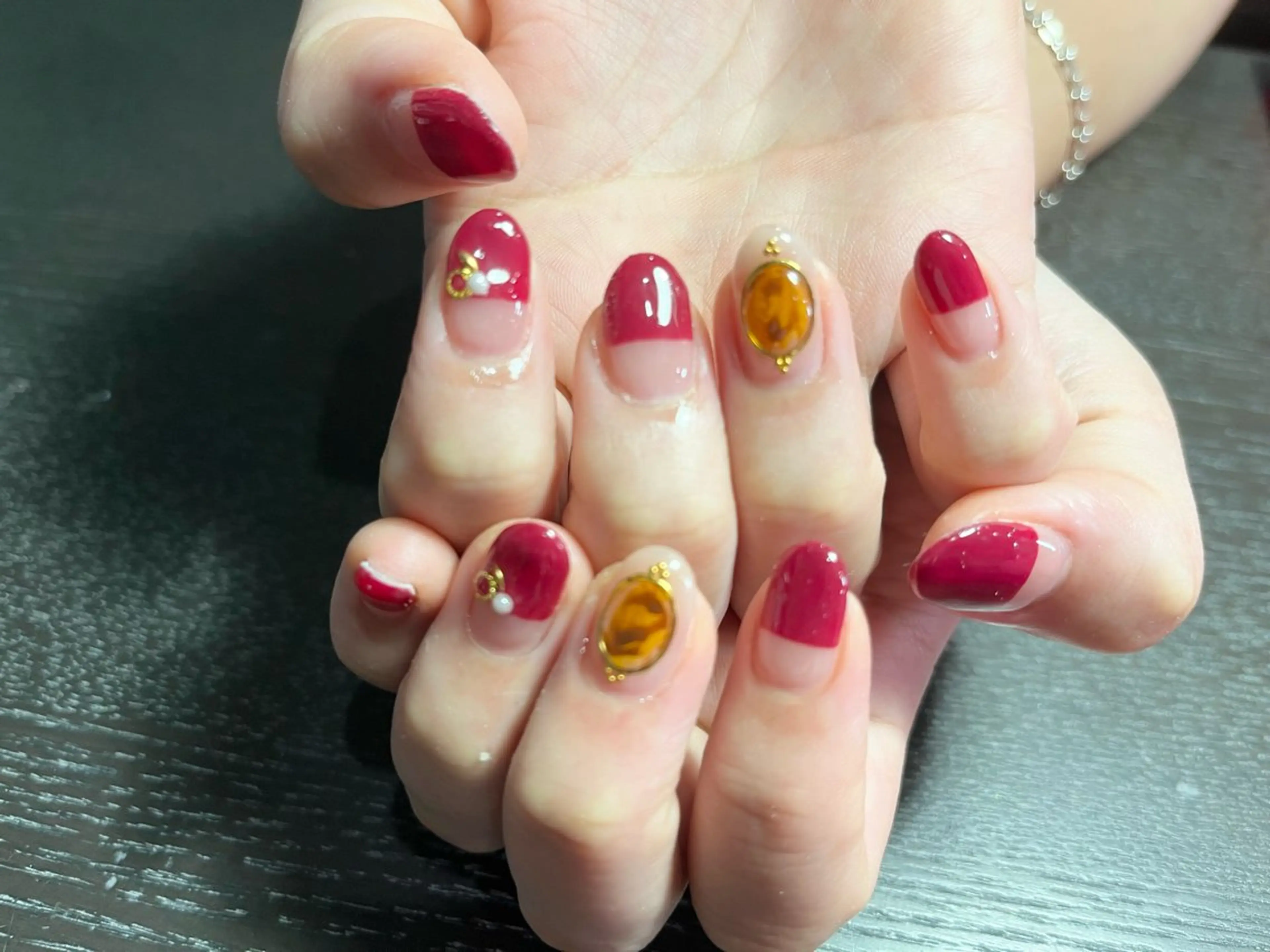 ネイル ハンドネイル 高山 歩美のネイルデザイン