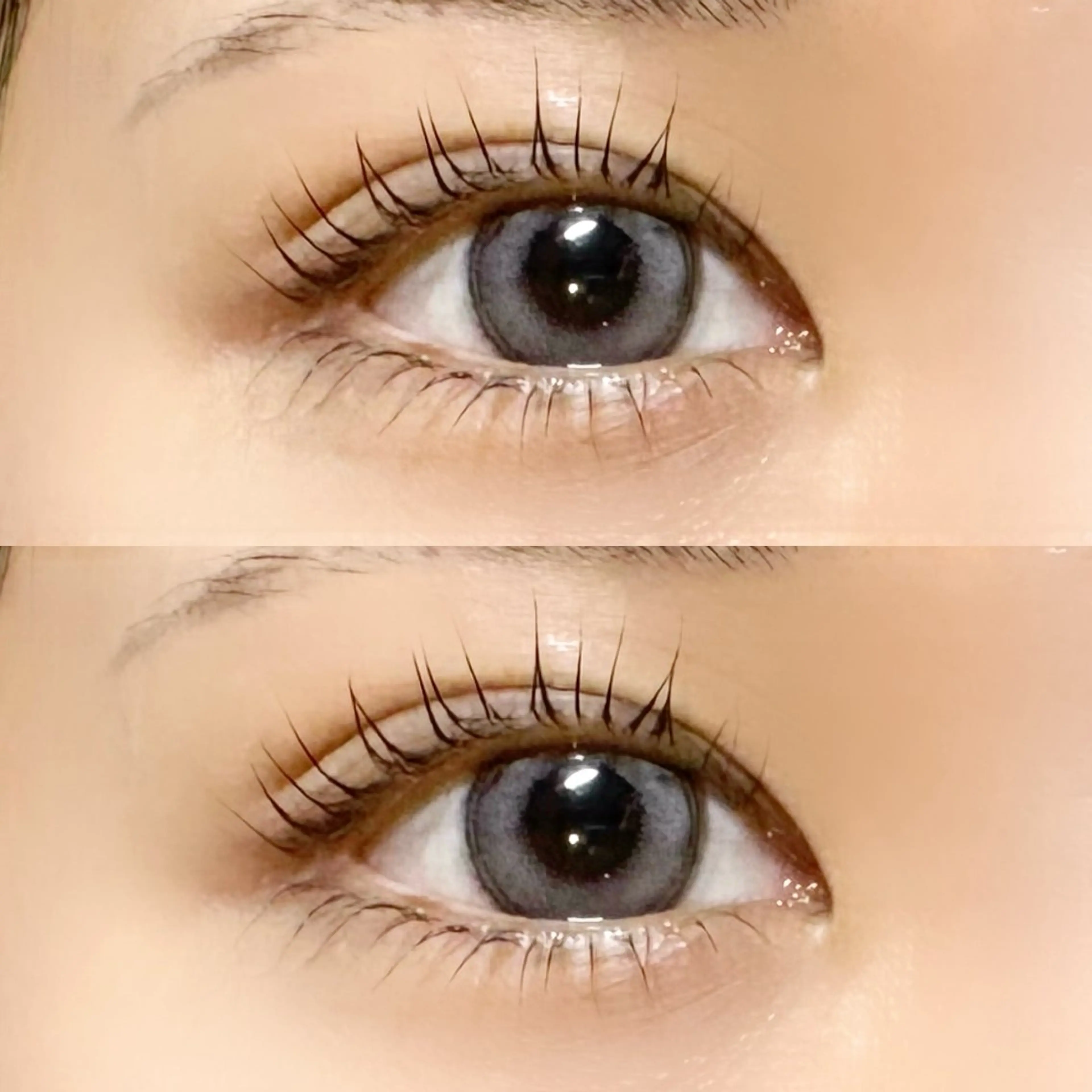 【中顔面短縮☆目力UP☆30%OFF】選べる上下まつげパーマ♡美容液と束感コーティング仕上げ♡の写真