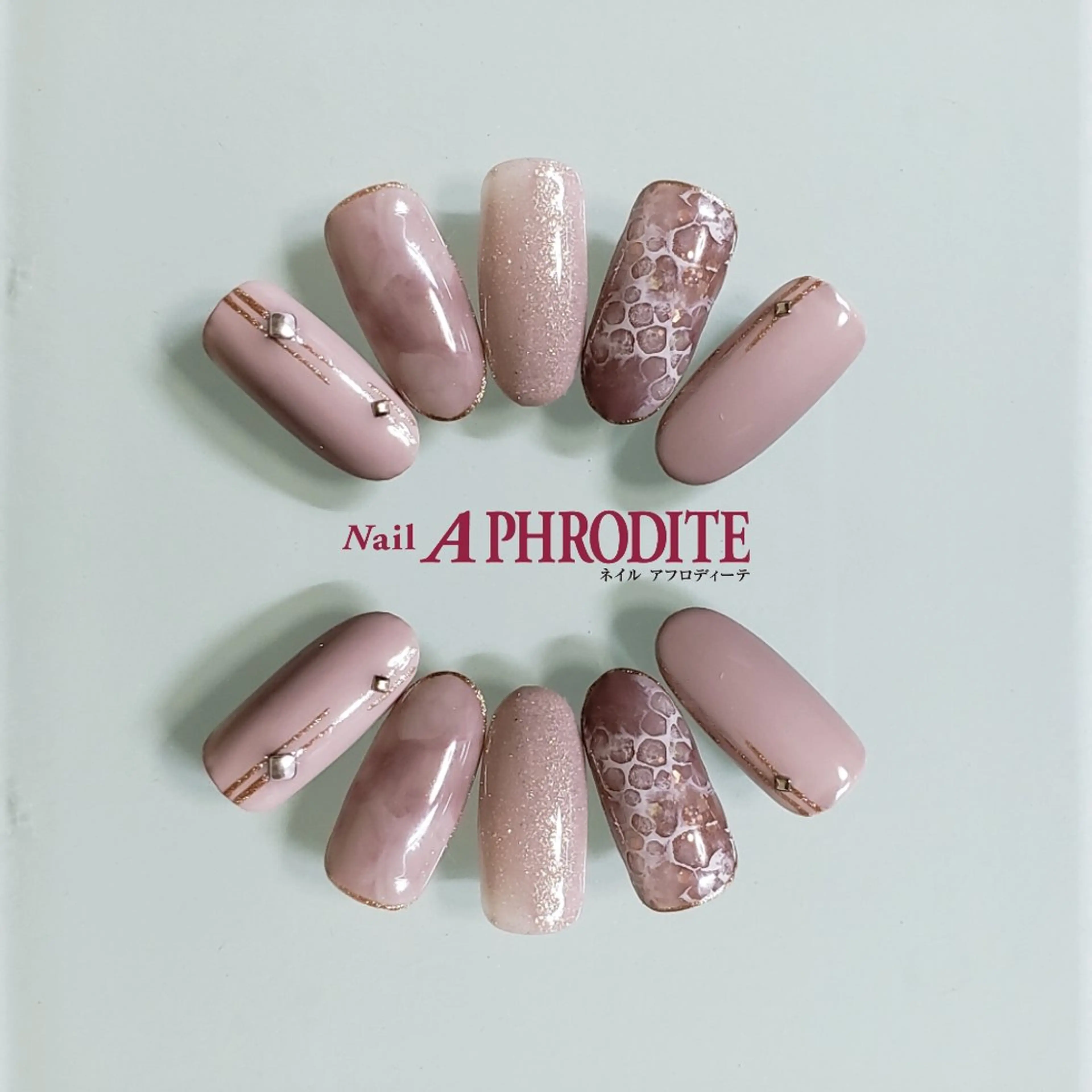 ネイル ジェルネイル ニュアンスネイル スカルプネイル ソフトジェル ネイルチップ ハンドネイル Nail  Aphroditeのネイルデザイン