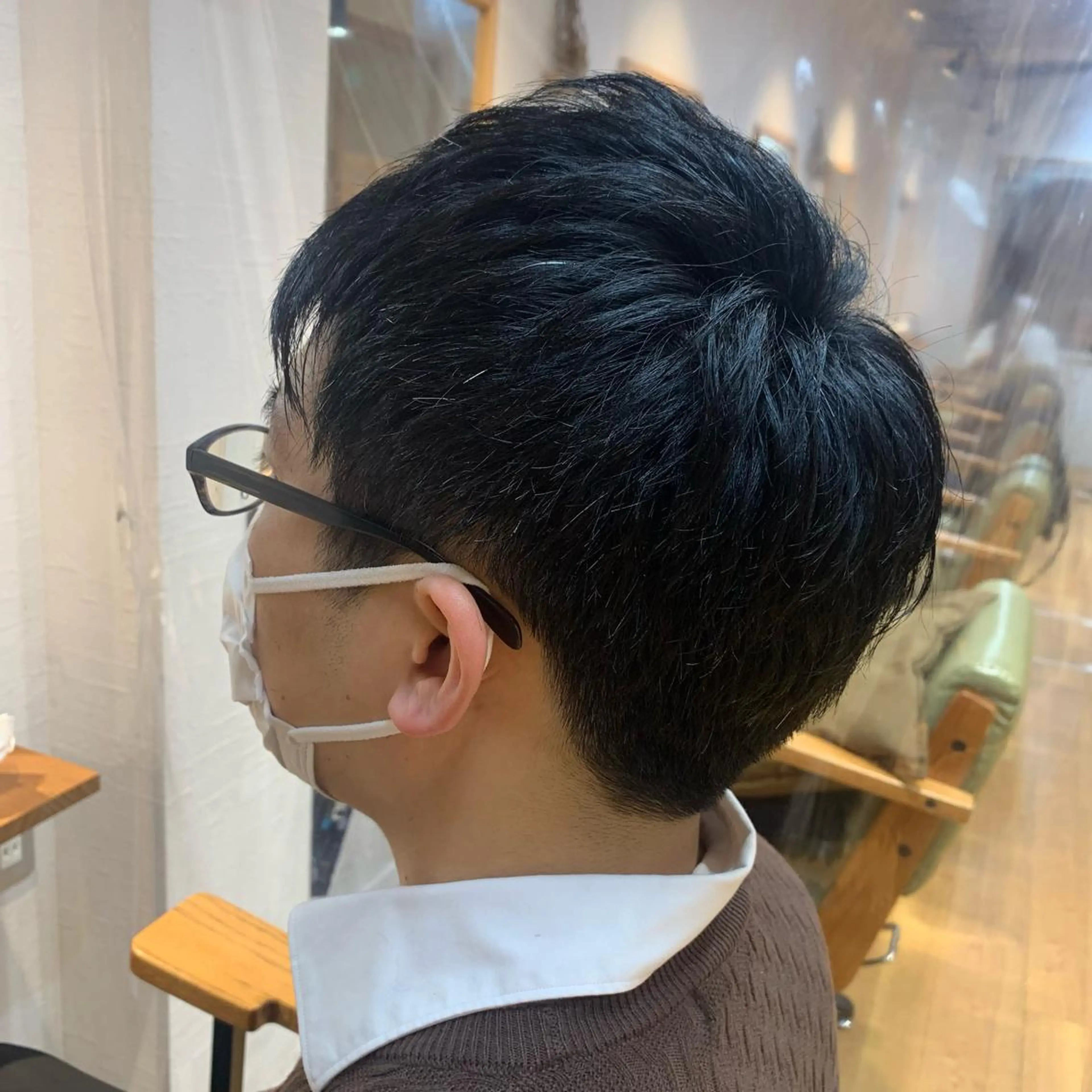 ショート メンズ ショート🌼パーマ 本間正子のヘアスタイル