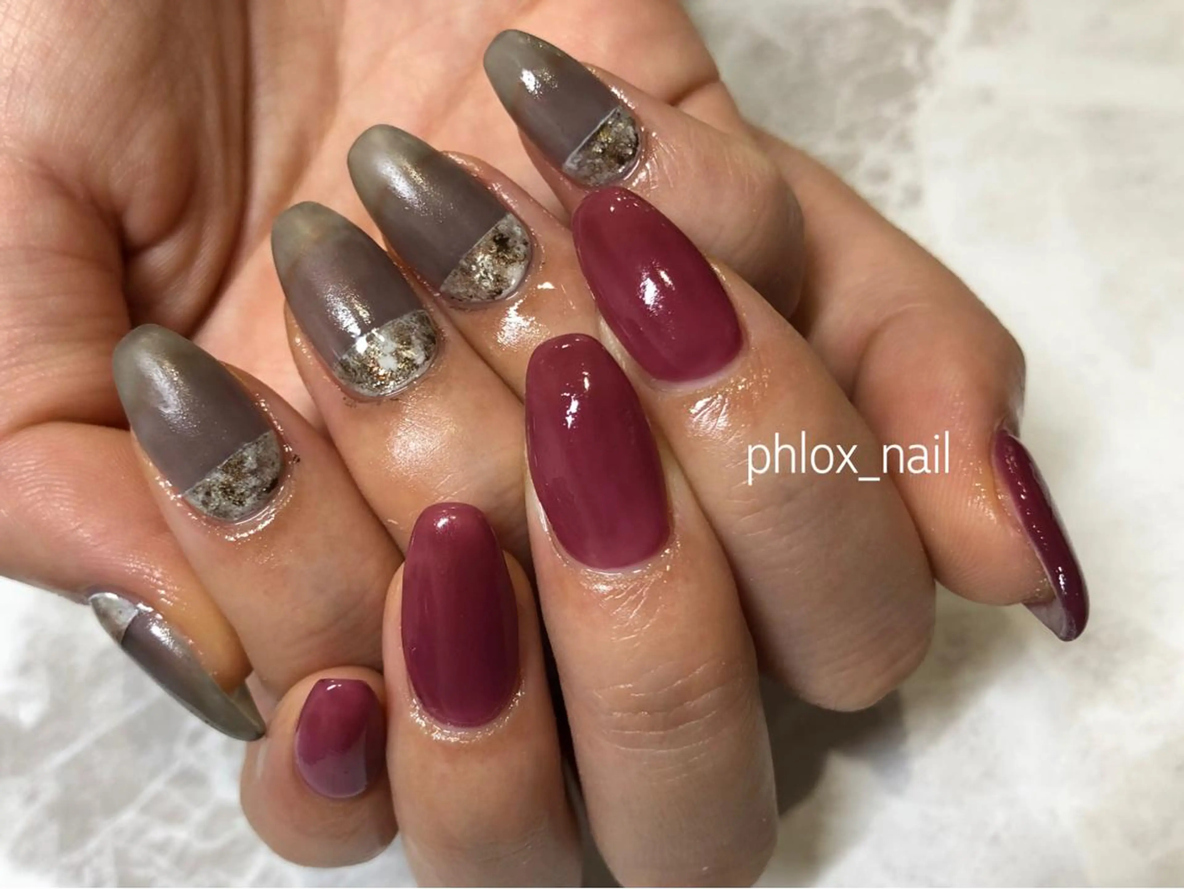 ネイル s/w ＿shokoのネイルデザイン