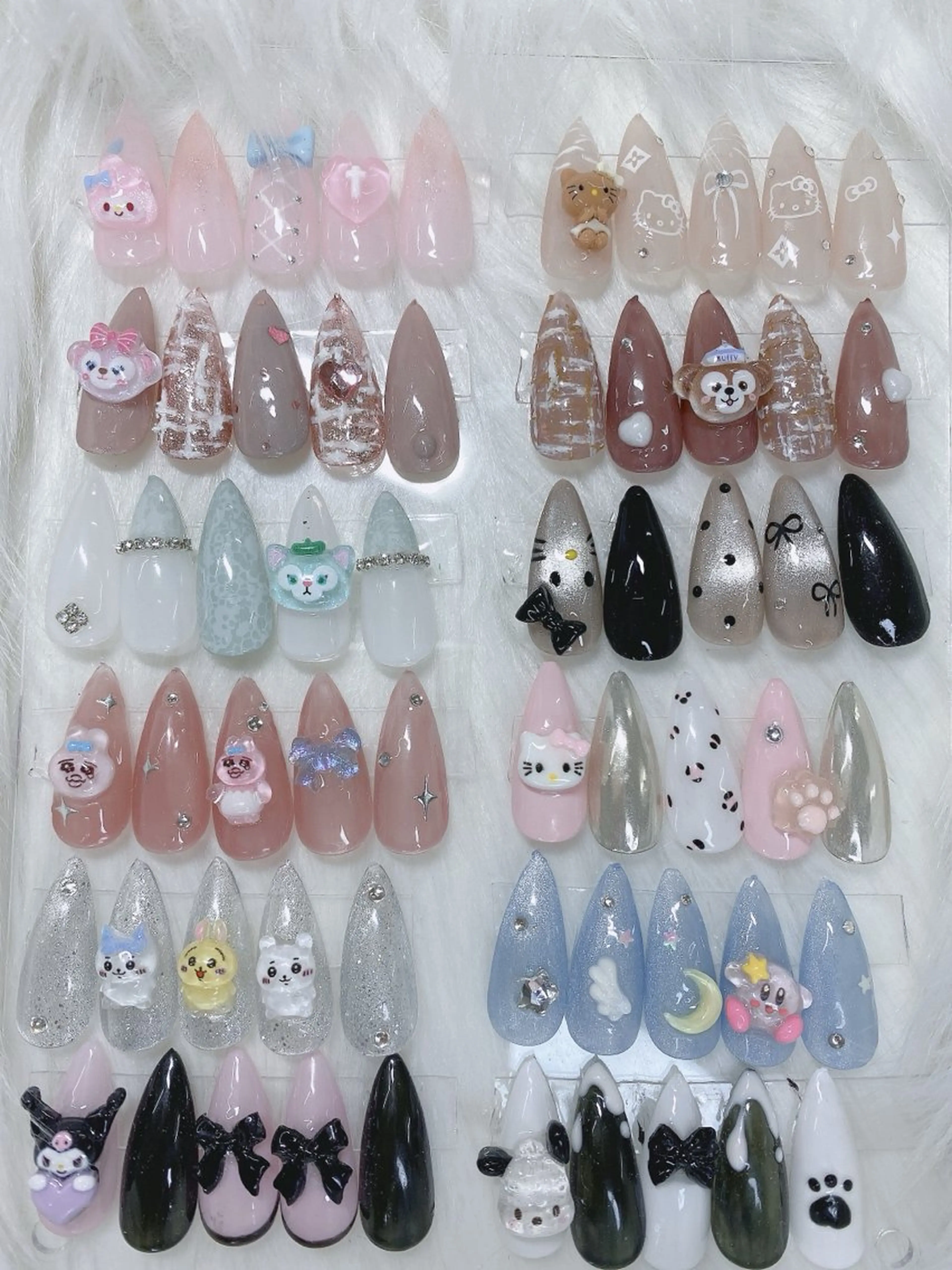 オフ込⭐️大人気🧸キャラネイルコース🎀🌙の写真