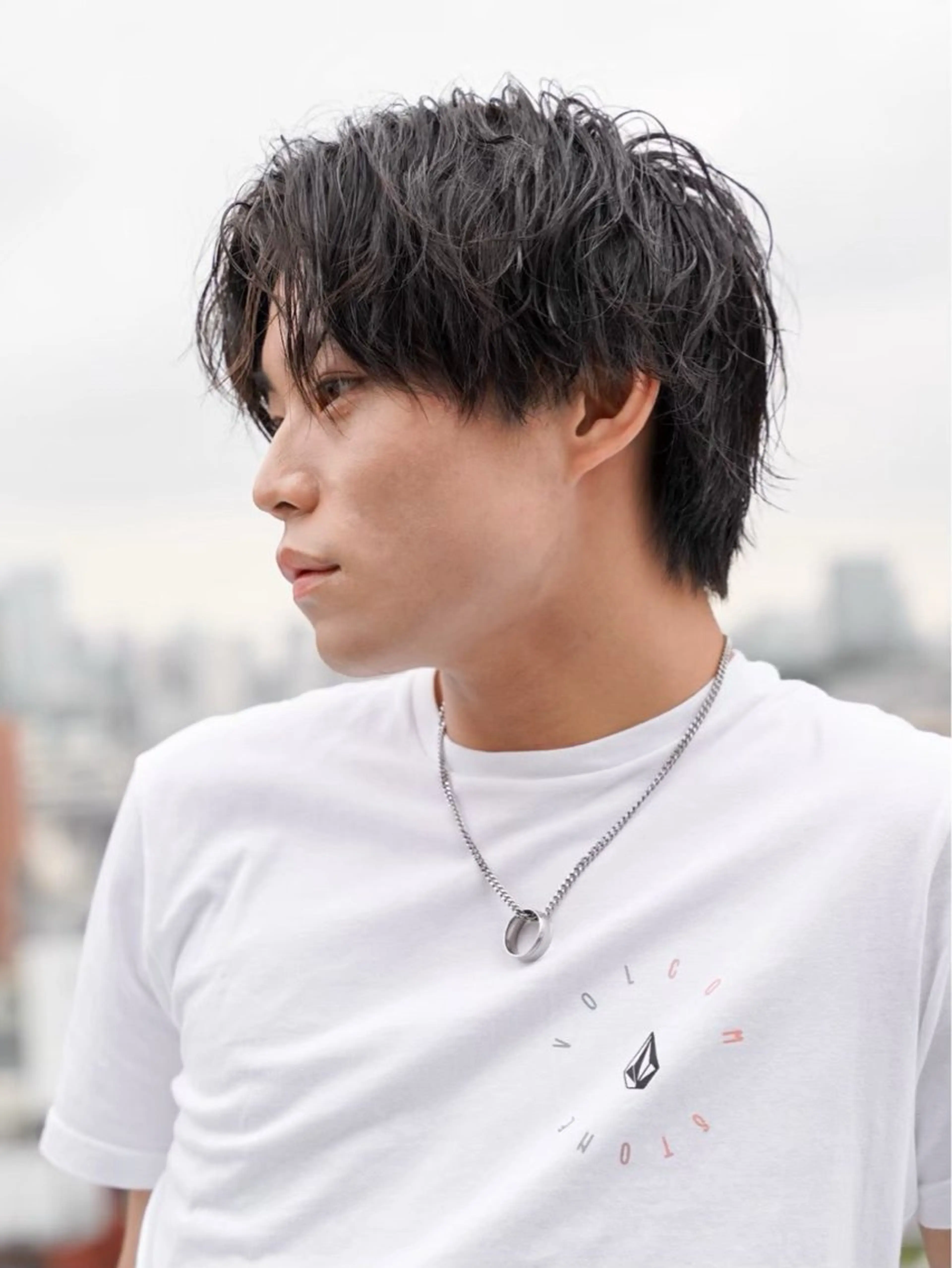 パーマ 経田 偉央のヘアスタイル