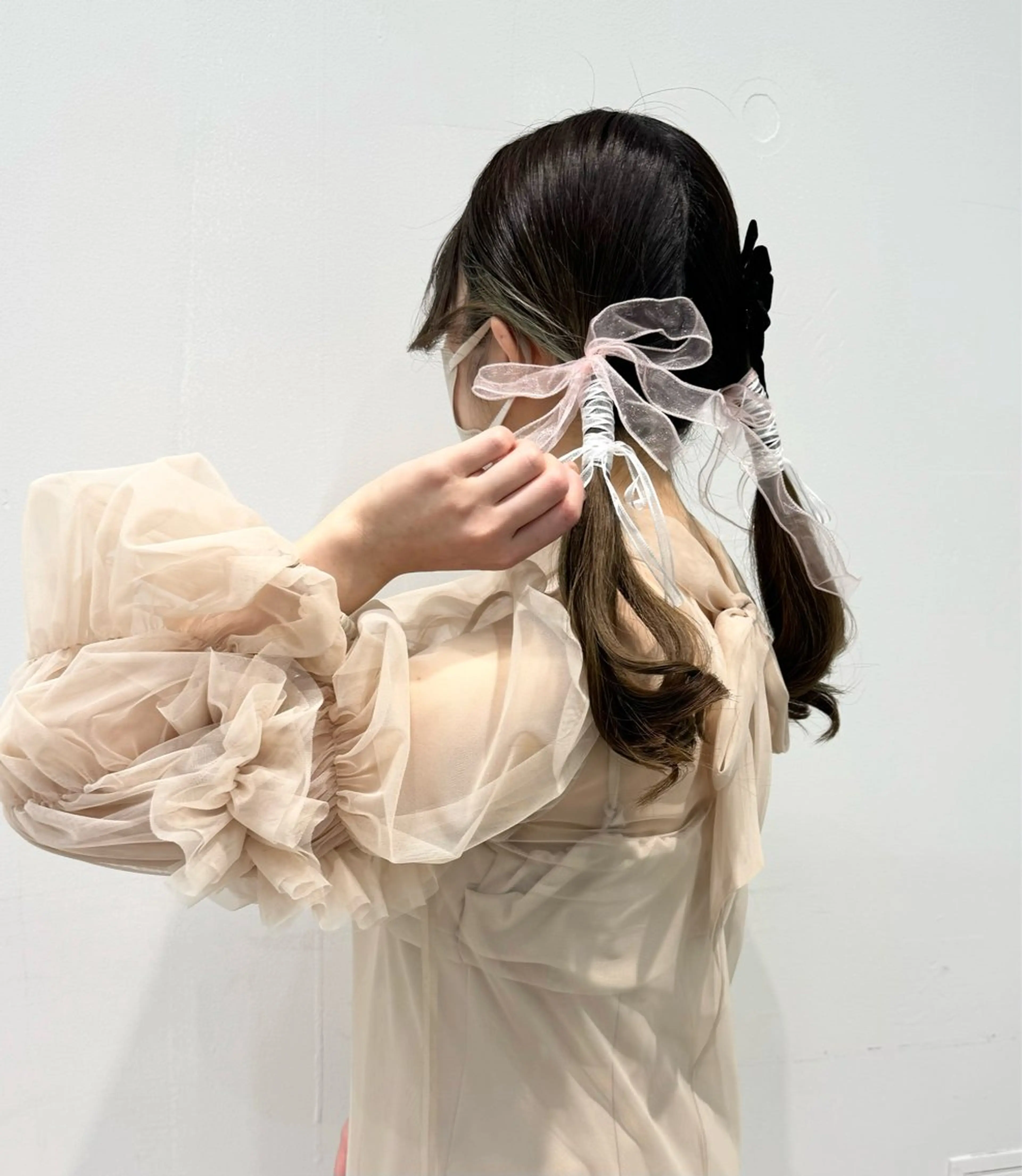 セミロング カラー カット ヘアカラー トリートメント GO TODAY シェアサロン Flos店所属・耳つぼジュエリー 👂🏻🌸ayaのエステ・リラクイメージ