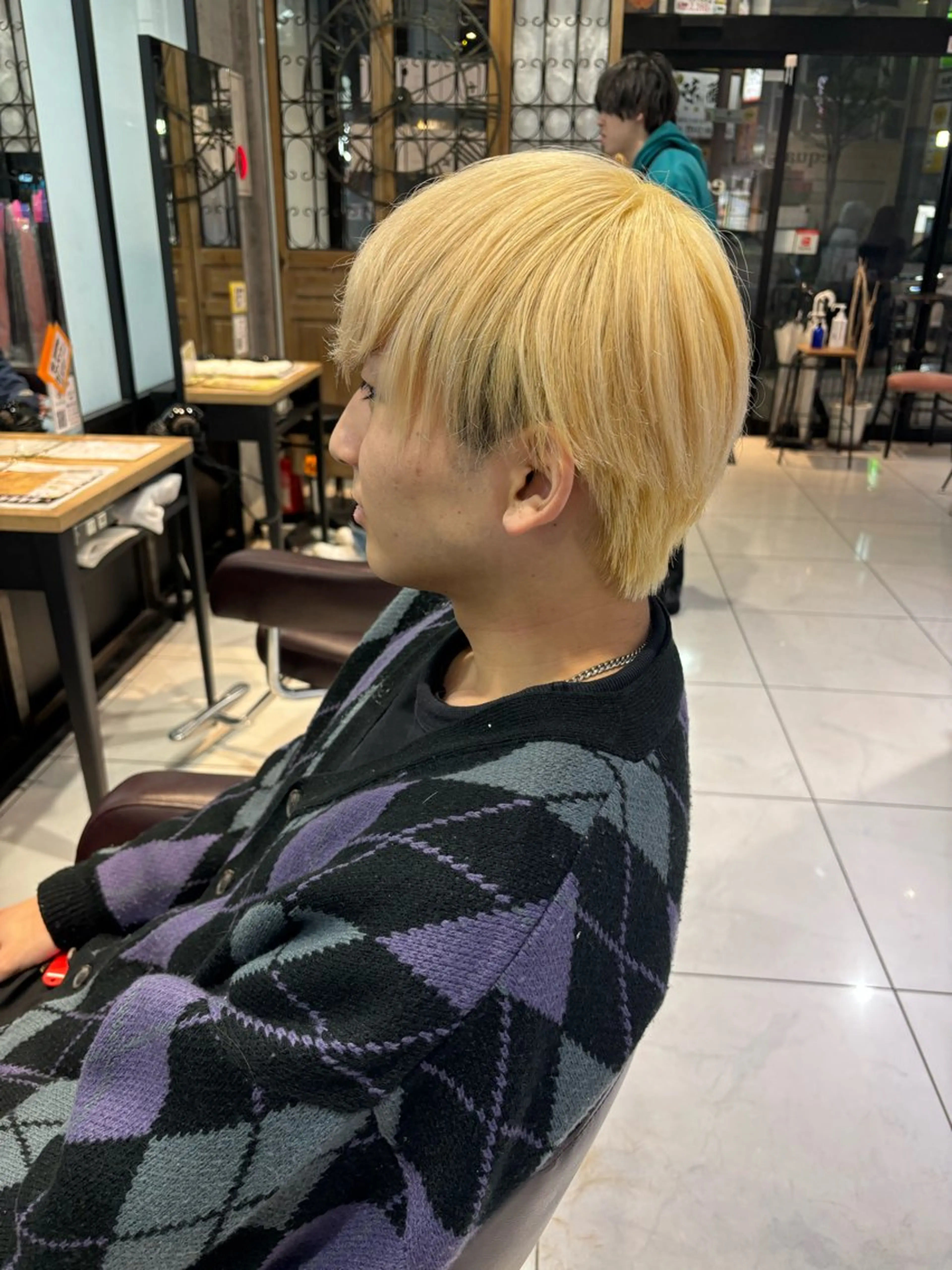 ダブルカラー💎#メンズヘア#ダブルカラー#ブリーチ#メンズの写真