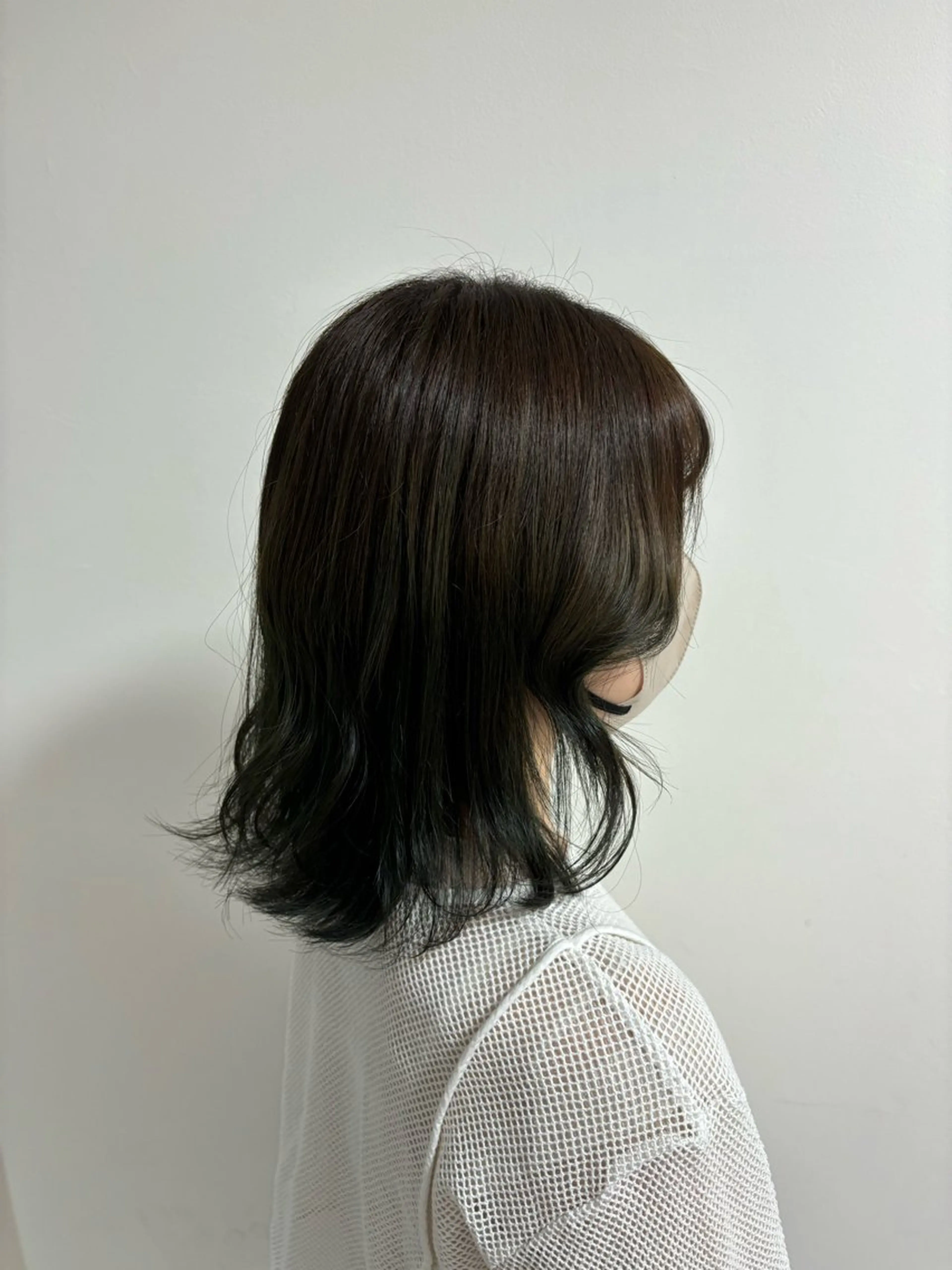 カラー ブリーチ 透明感カラー ブリーチなしカラー Hair'sGallery 堺店所属・オオカメ ユヅキのヘアスタイル