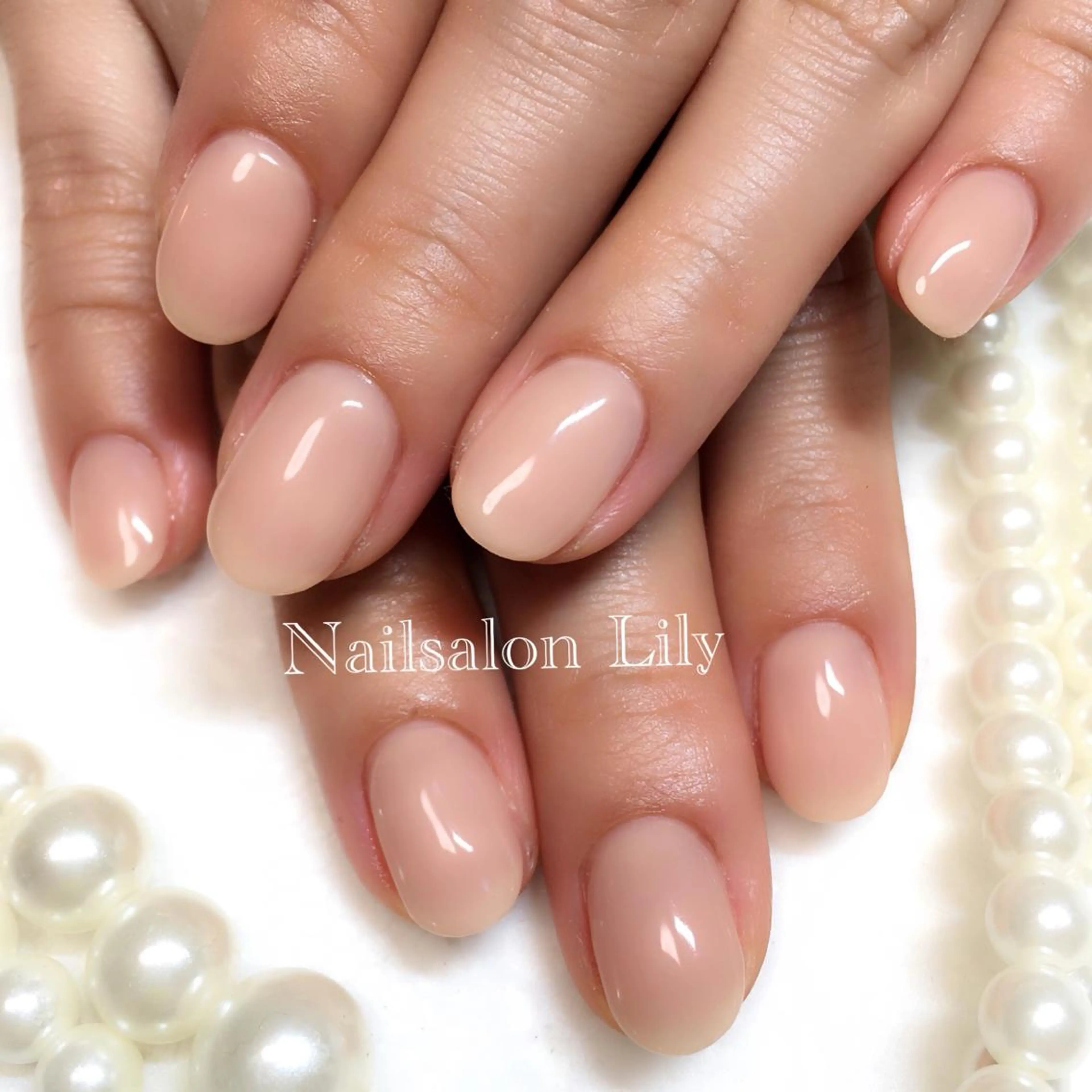 ネイル ワンカラーネイル Nailsalon Lilyのネイルデザイン