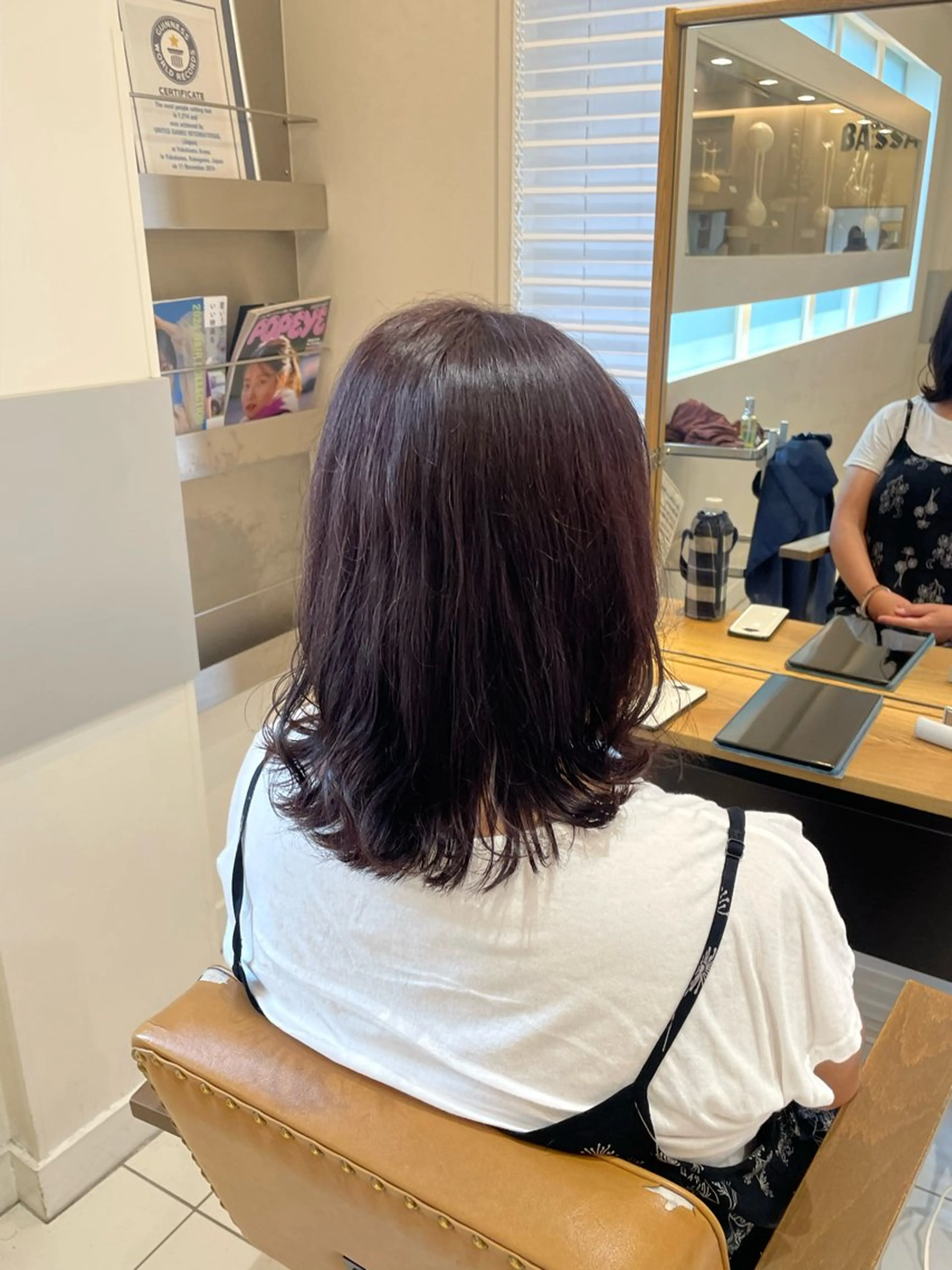 カラー カット ヘアカラー 🪸暖色艶カラー/ shiori🫧のヘアスタイル