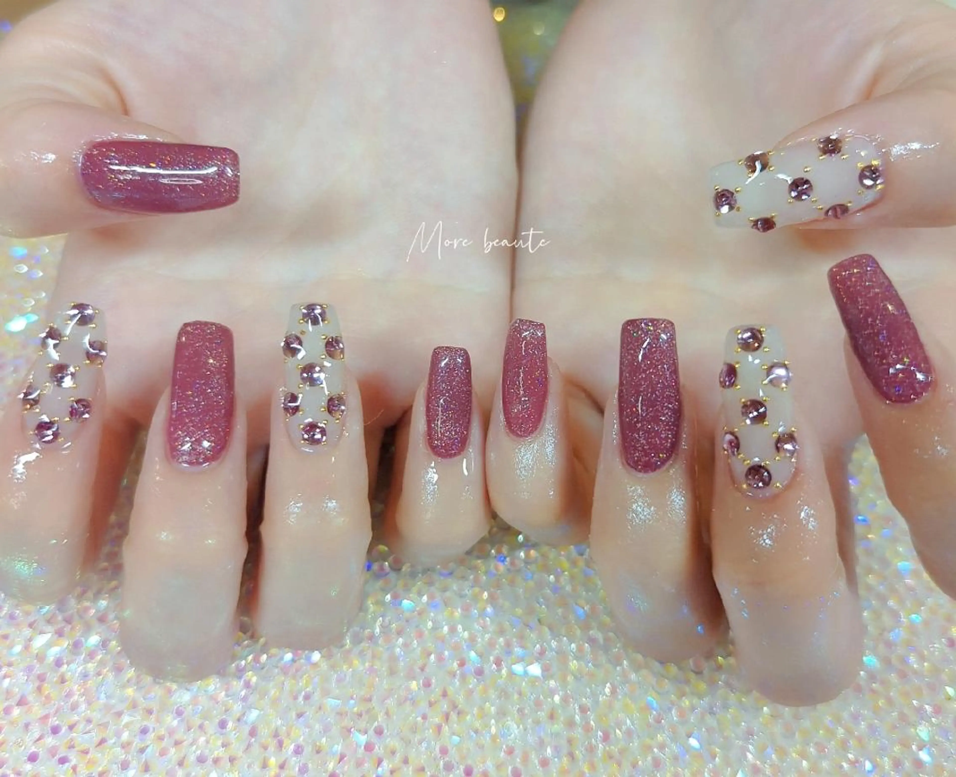 ネイル ハンドネイル I LOVE ME  NAIL.｡.:*♡のネイルデザイン