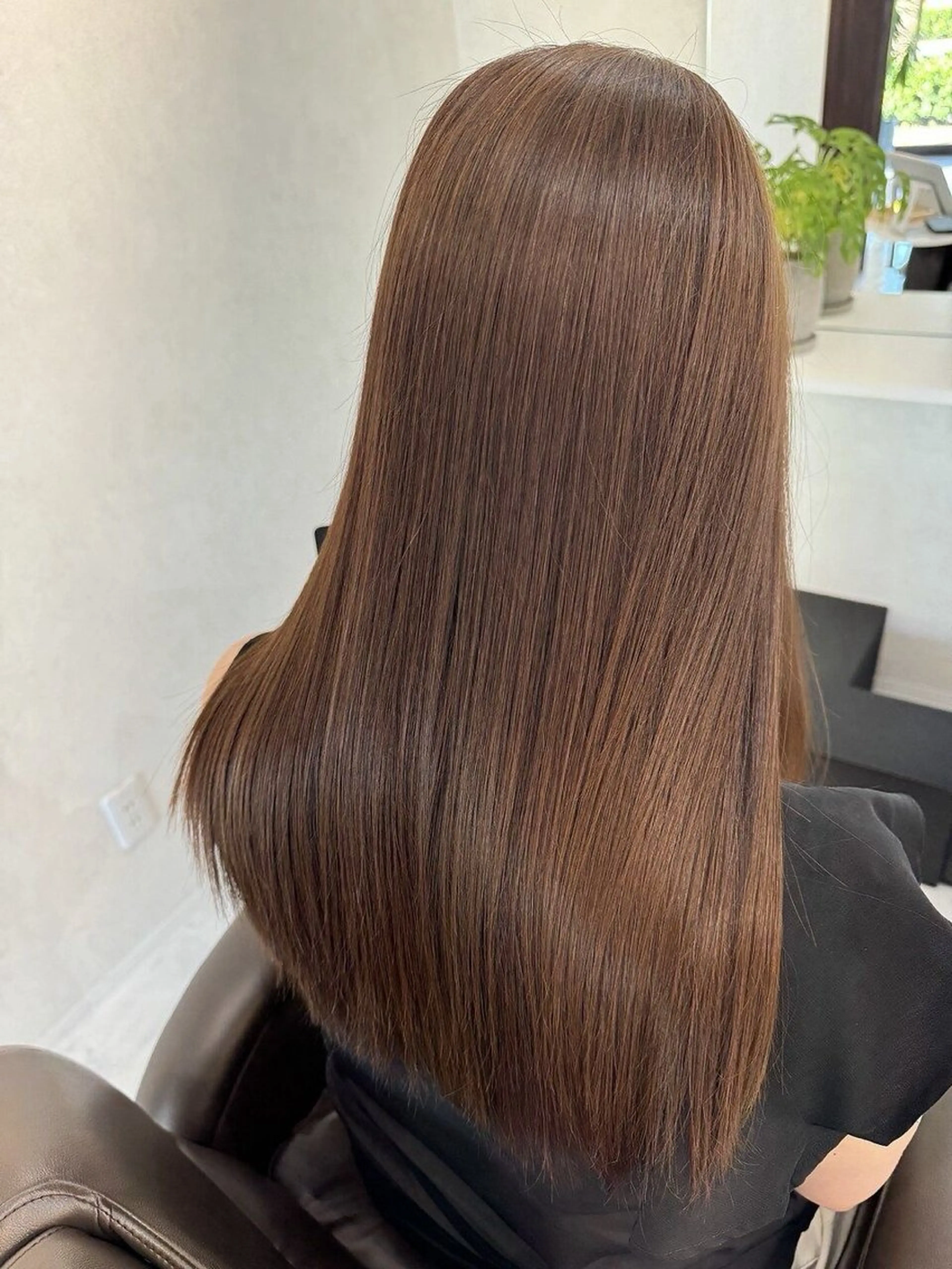 ロング キャン タクのヘアスタイル