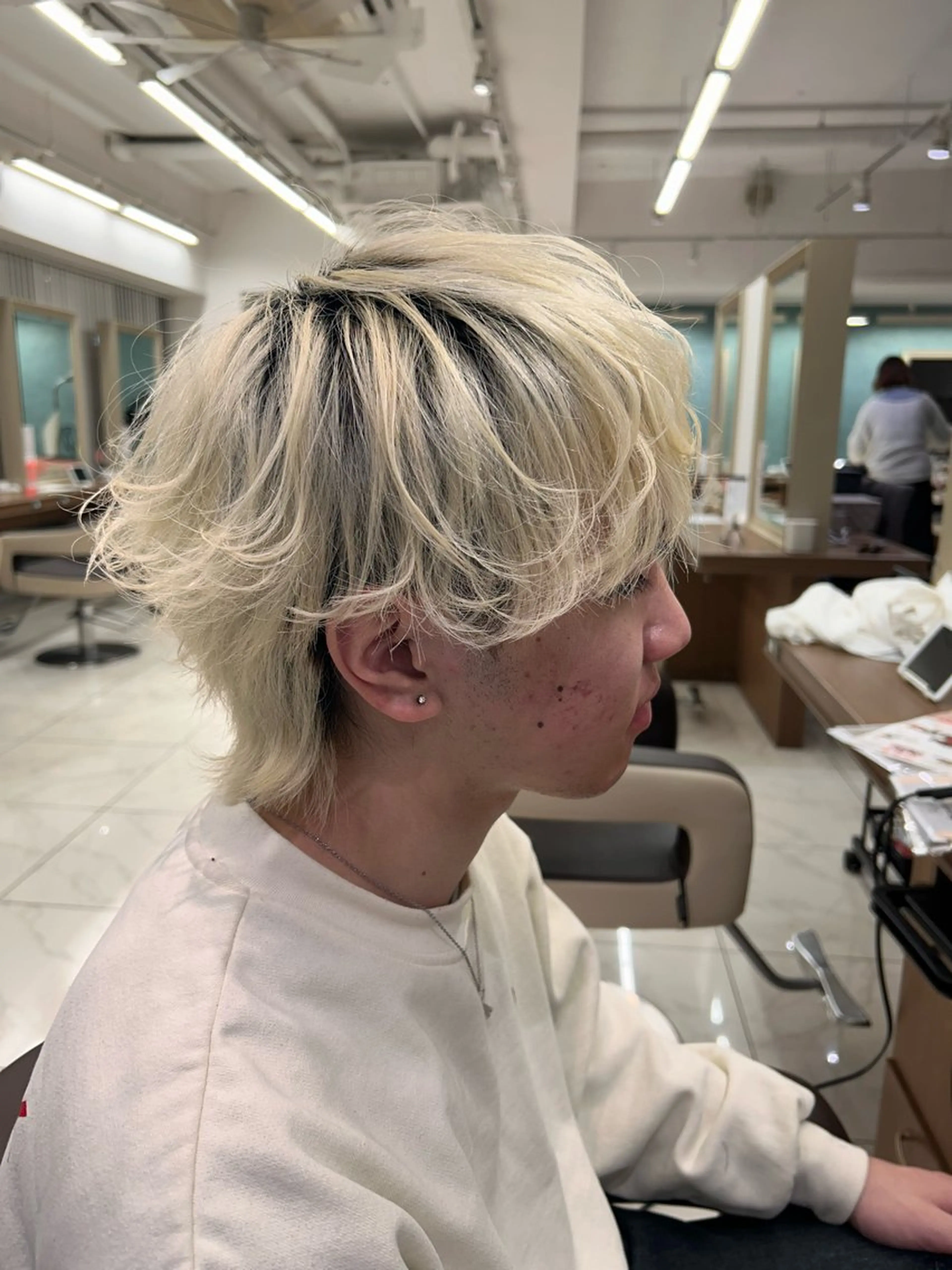 ミディアム カラー メンズ ♠️メンズ特化／ 社 由樹♠️のヘアスタイル