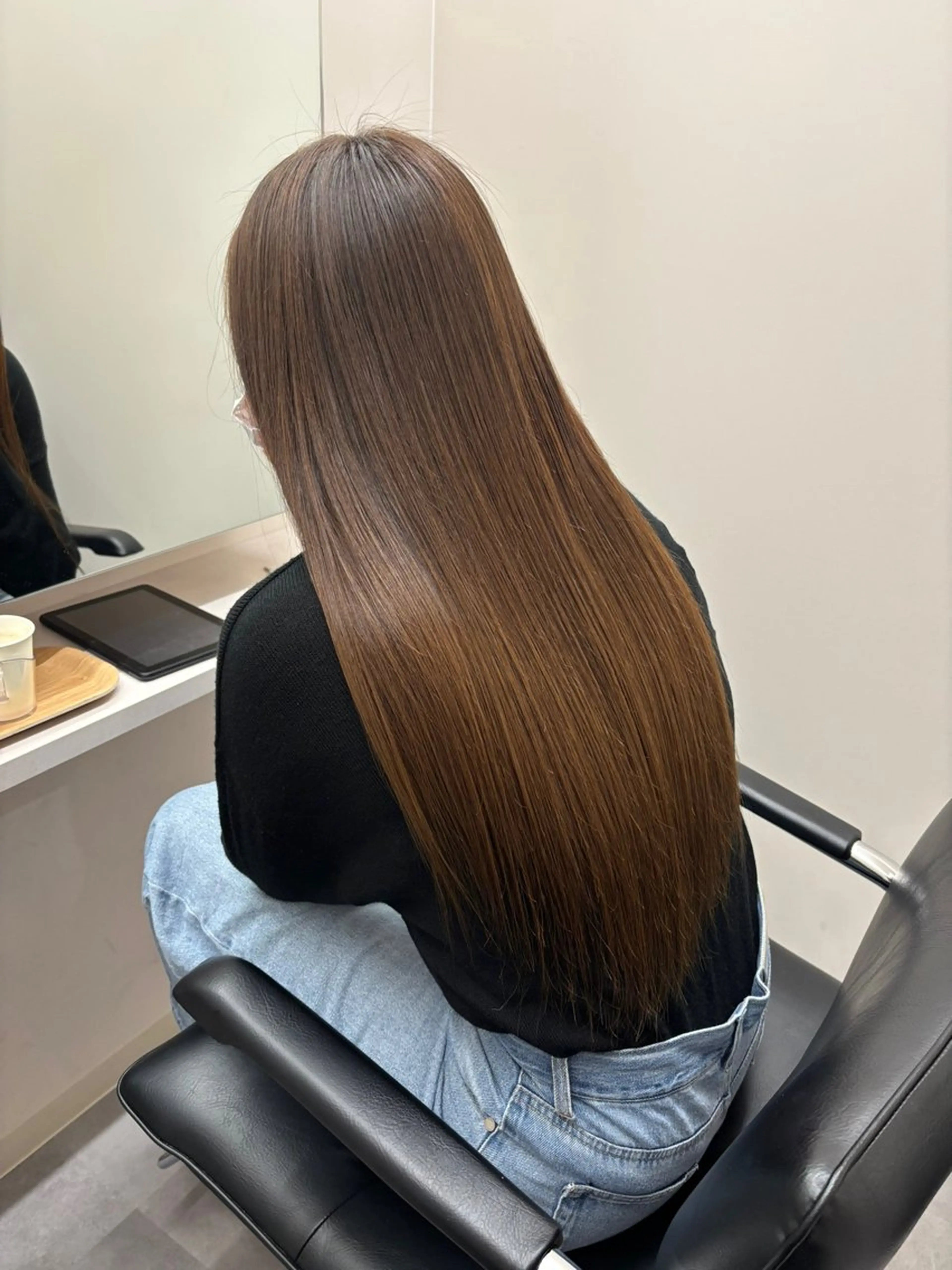 ロング 髪質改善 トリートメント と きのヘアスタイル