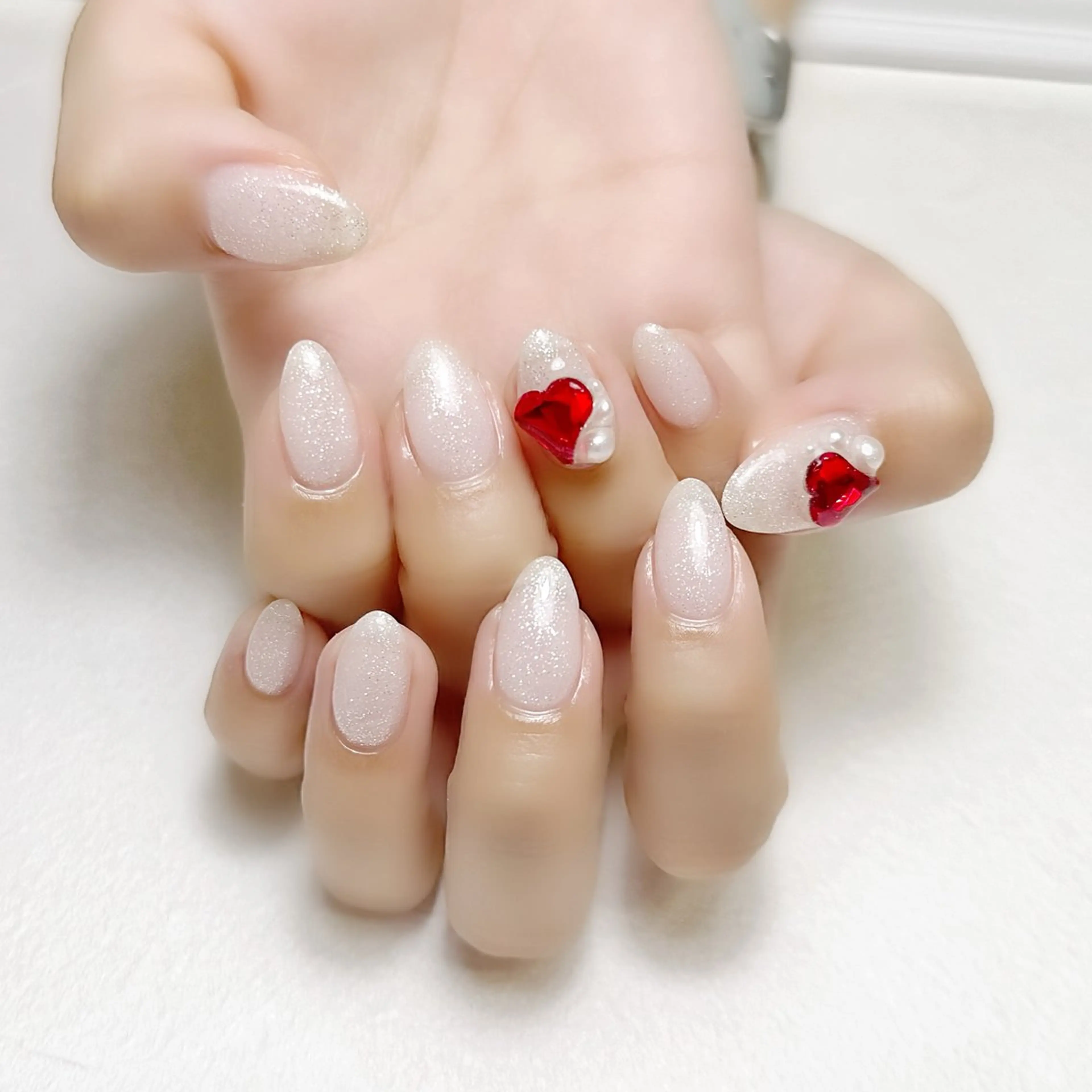 ネイル オフィスネイル ワンカラーネイル 冬ネイル クリスマス rouse nail RISATOのネイルデザイン