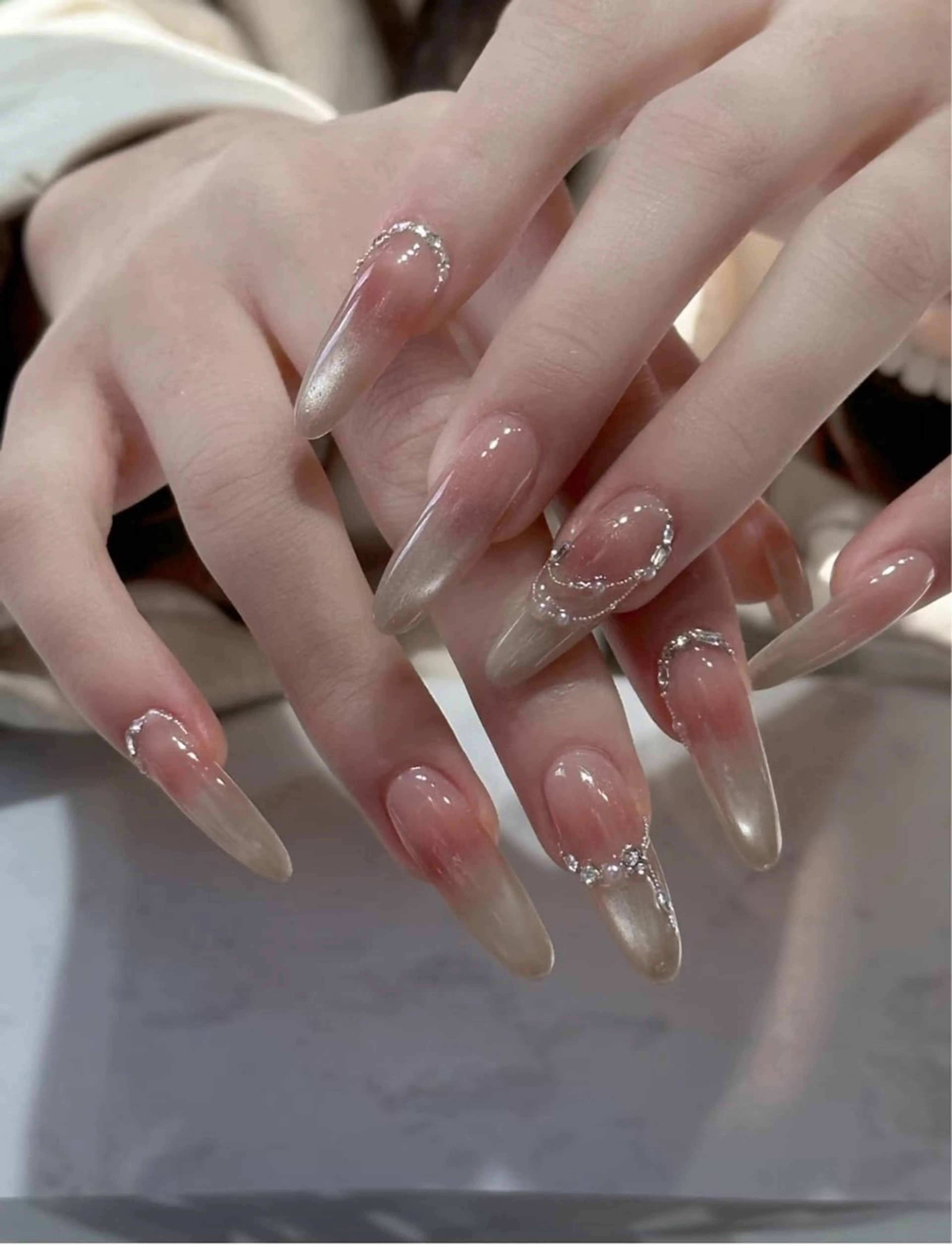 ネイル ハンドネイル Minette nailHuongのネイルデザイン