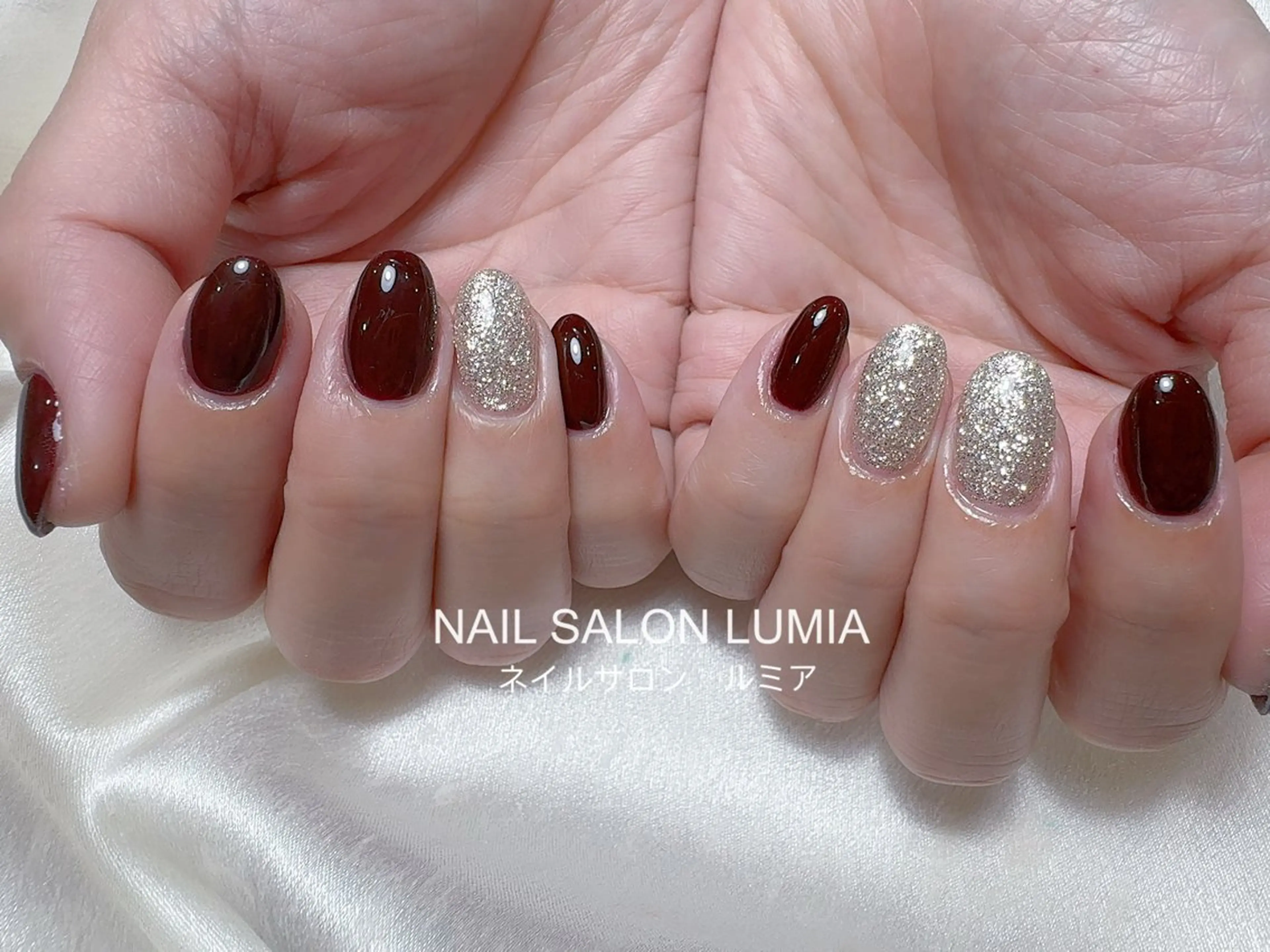 ネイル ハンドネイル ネイルサロン ルミア Lumia 店長のネイルデザイン