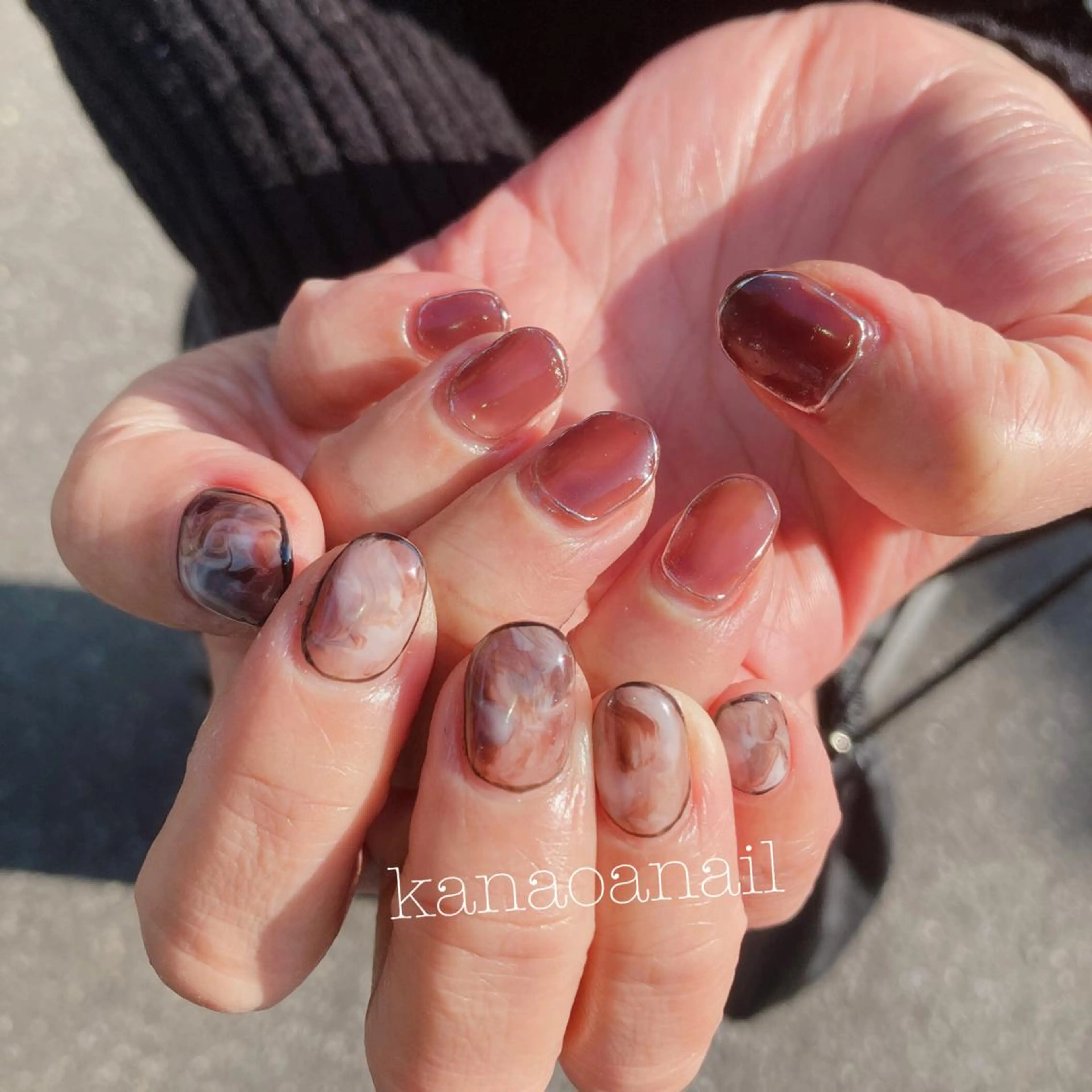 ネイル kanaoa nailのネイルデザイン