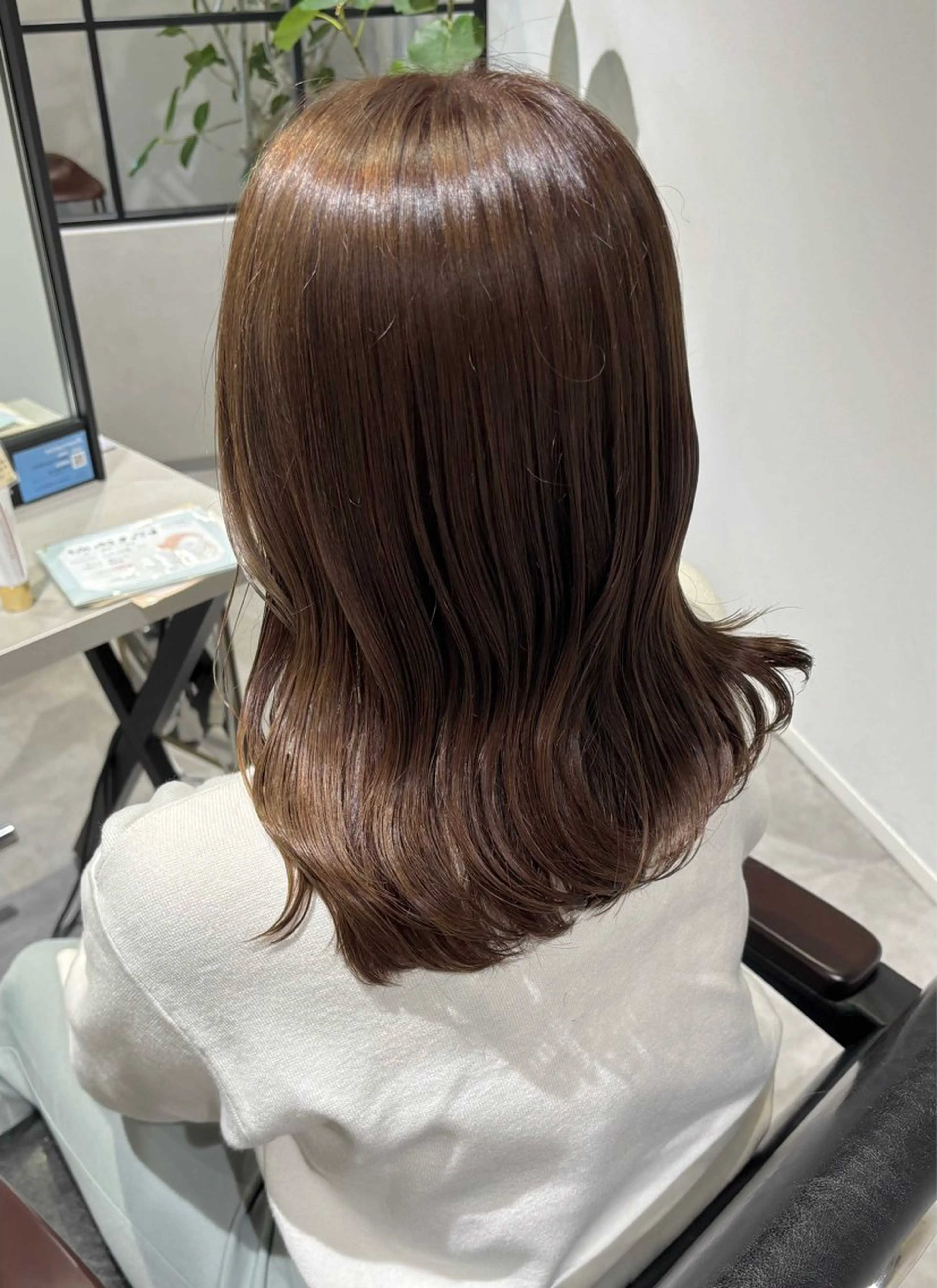 【ホームケア付き🌟】艶カラー＋COTAトリートメントの写真