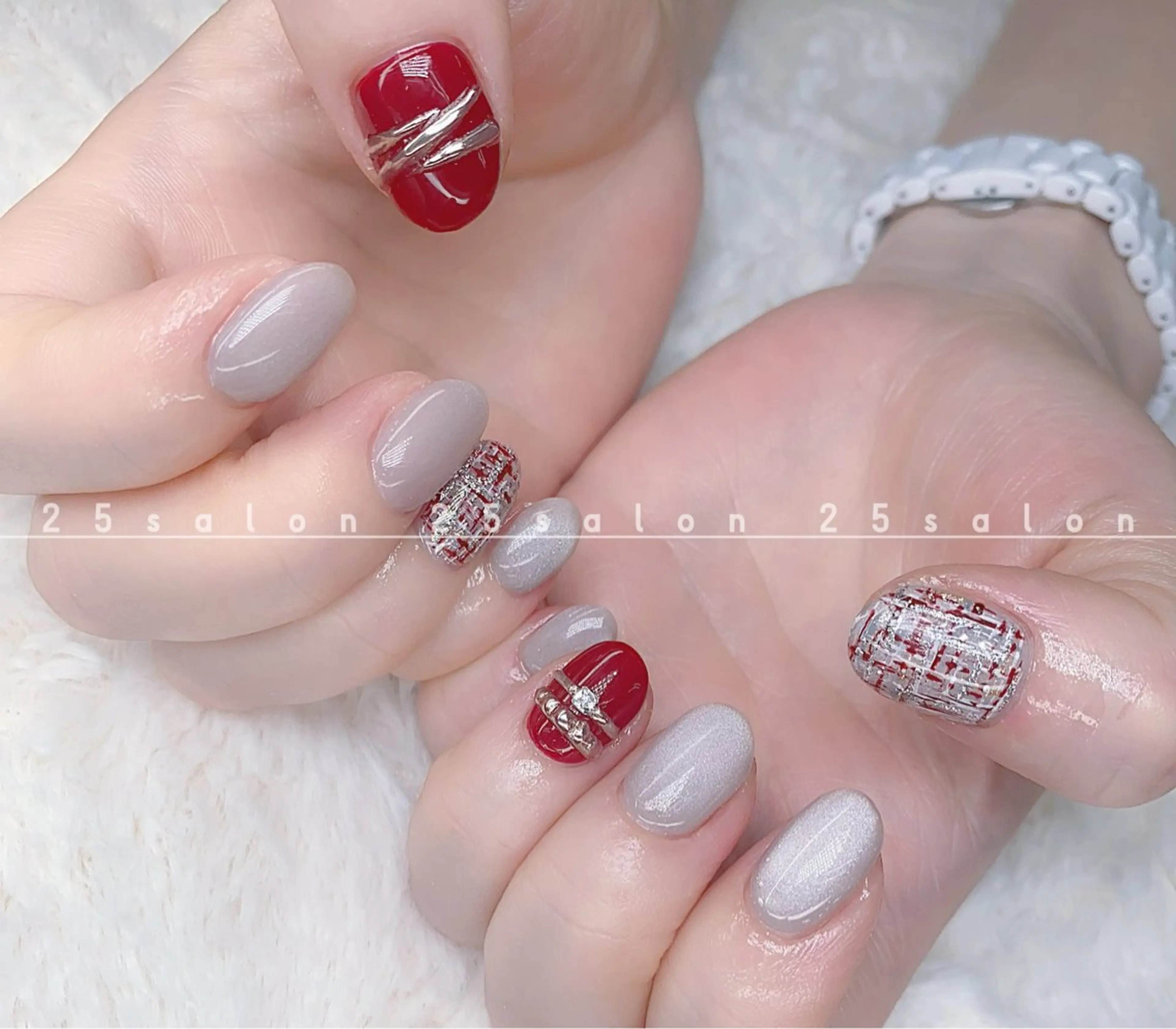 ネイル オーロラネイル チークネイル フットネイル フレンチネイル ジェルネイル 2 5のマツエク・マツパデザイン