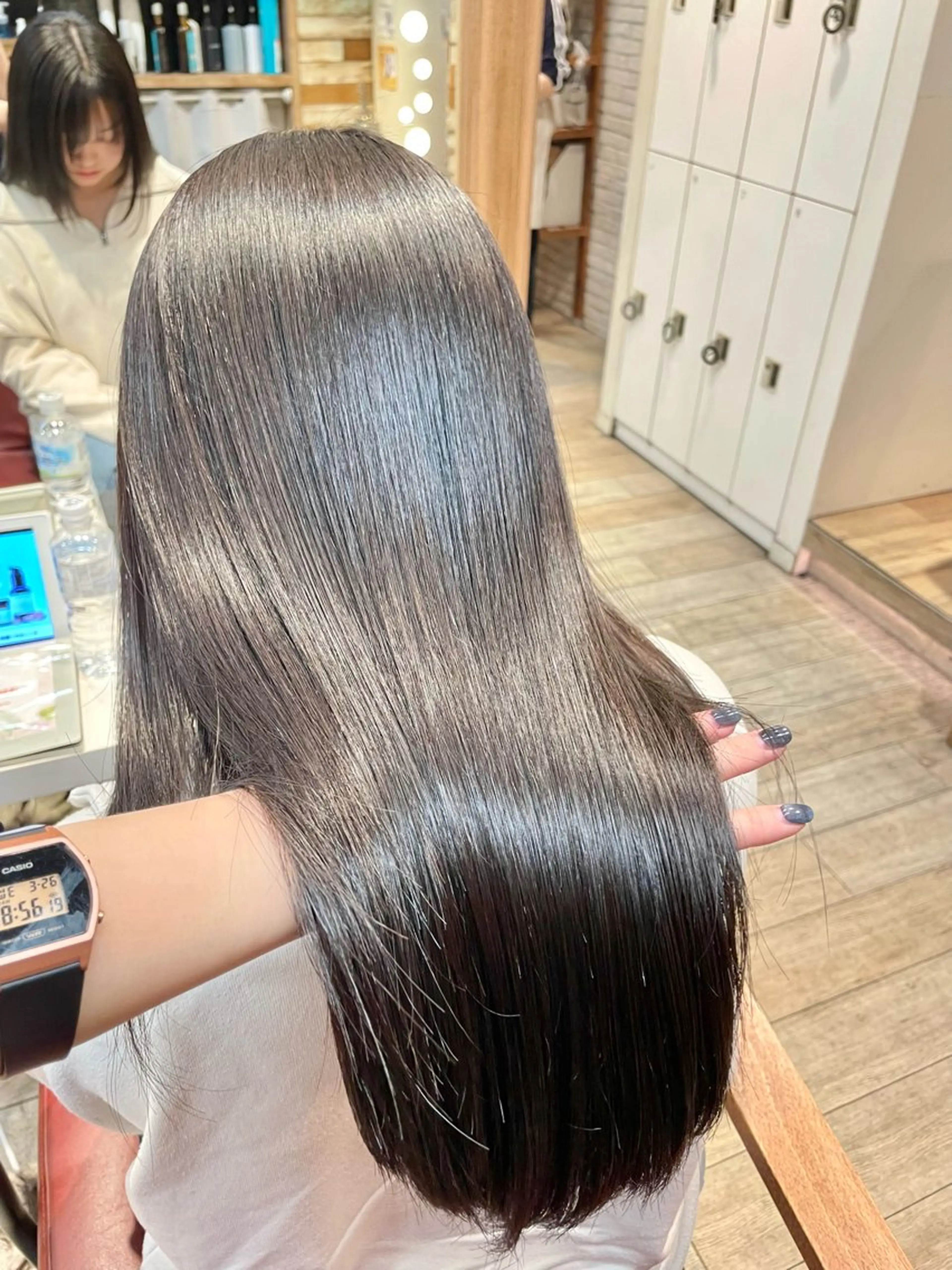 ロング 縮毛矯正 カット 縮毛矯正 トリートメント ✨横須賀髪質改善✨️ 加藤 百音のヘアスタイル