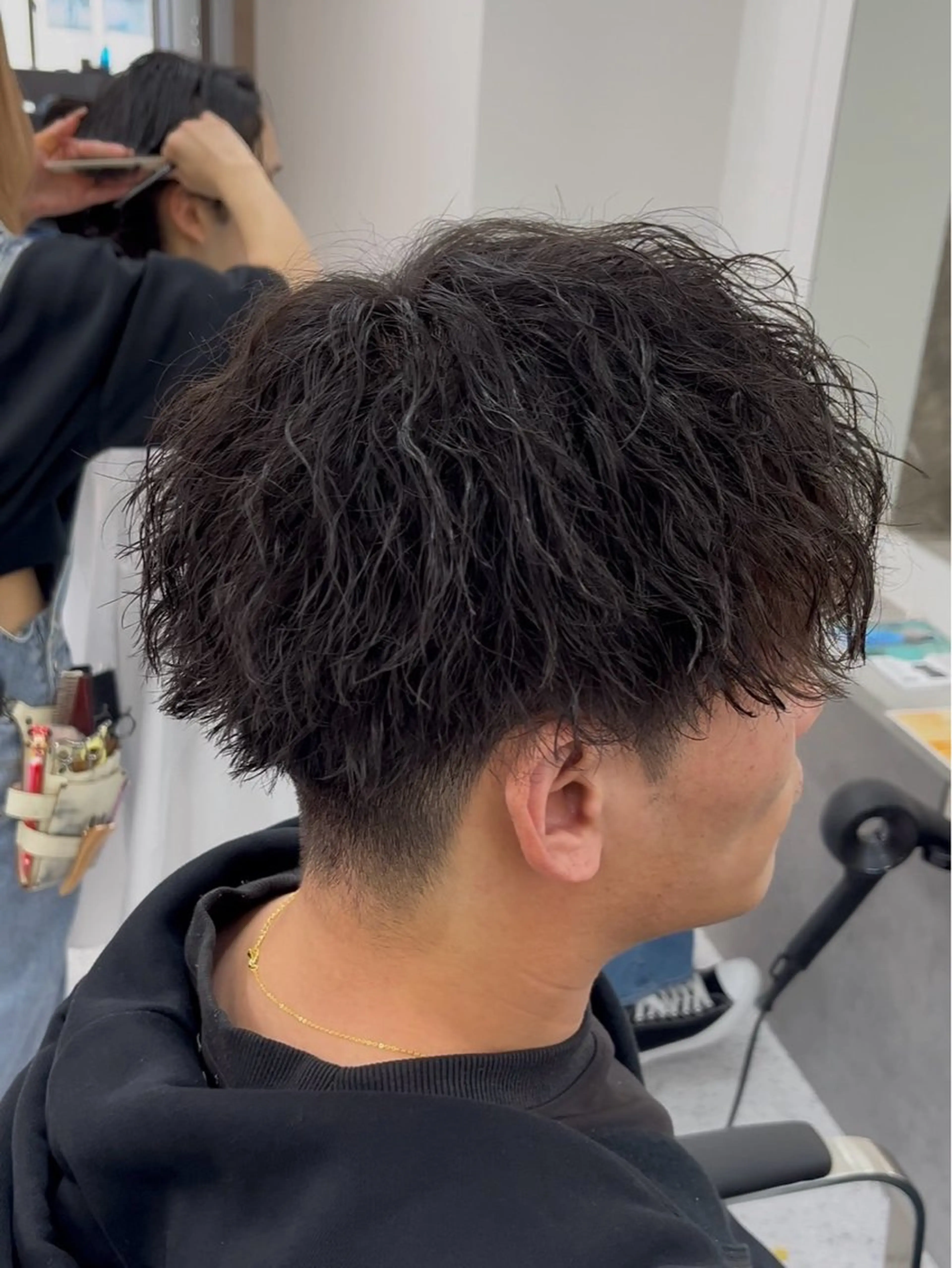 ツイストスパイラルパーマ🧑‍🦱の写真