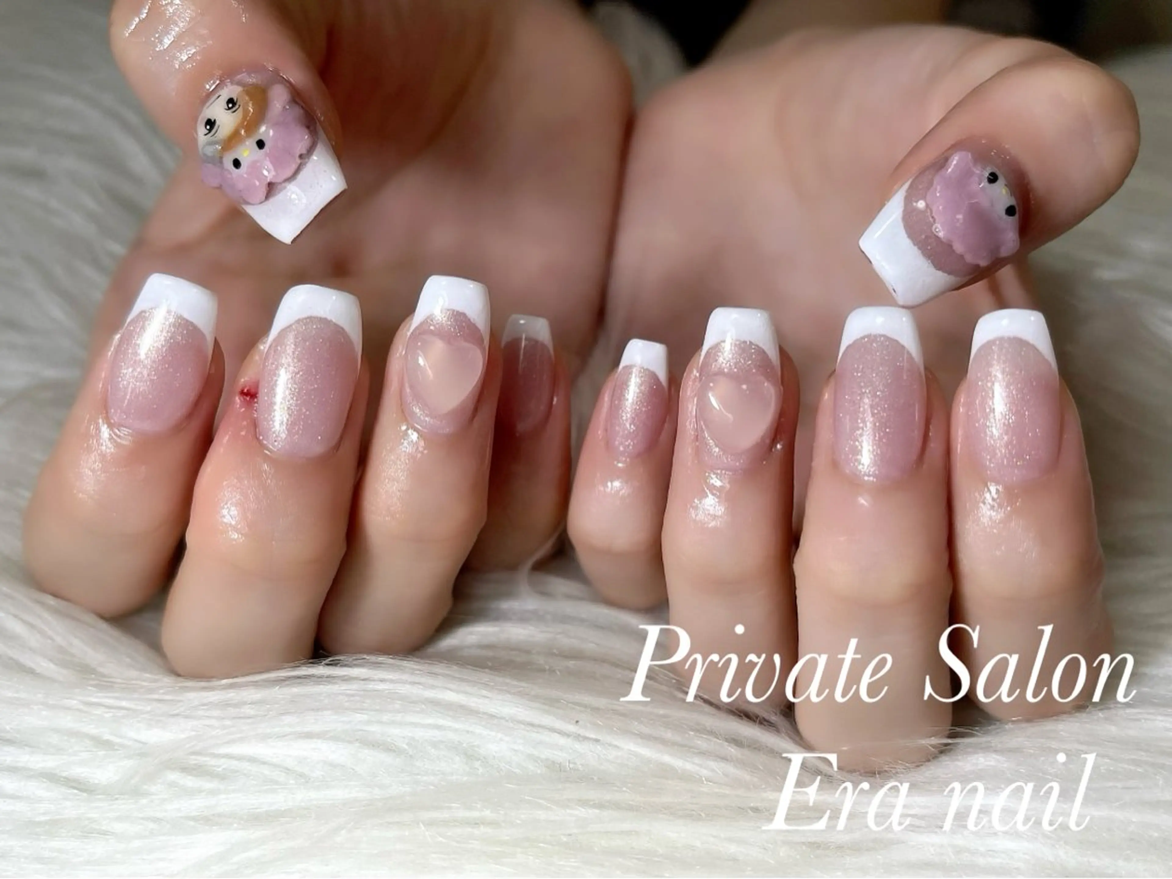 ネイル フレンチネイル Era nailのネイルデザイン