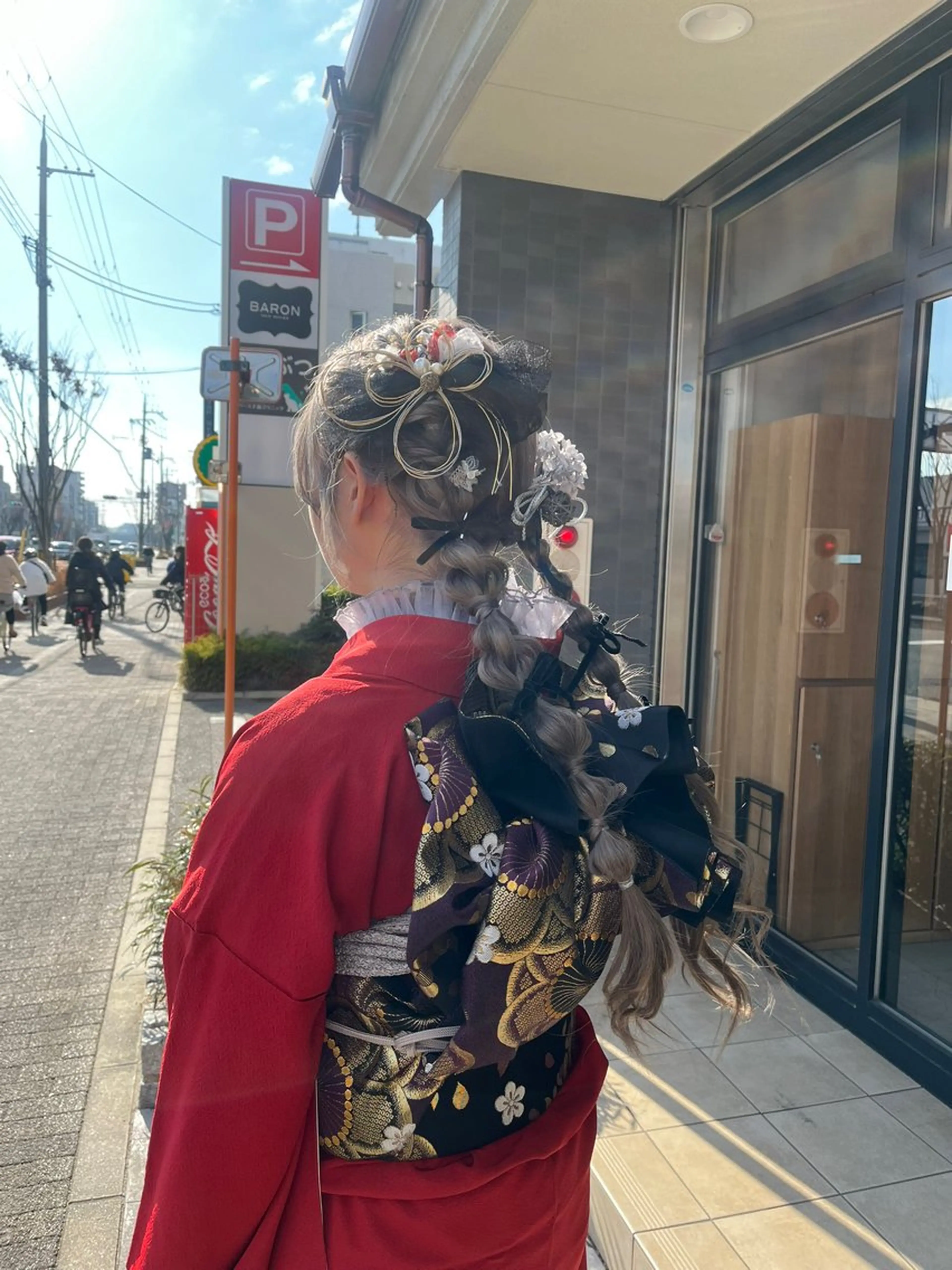 ロング 安田 佳純歩のヘアスタイル