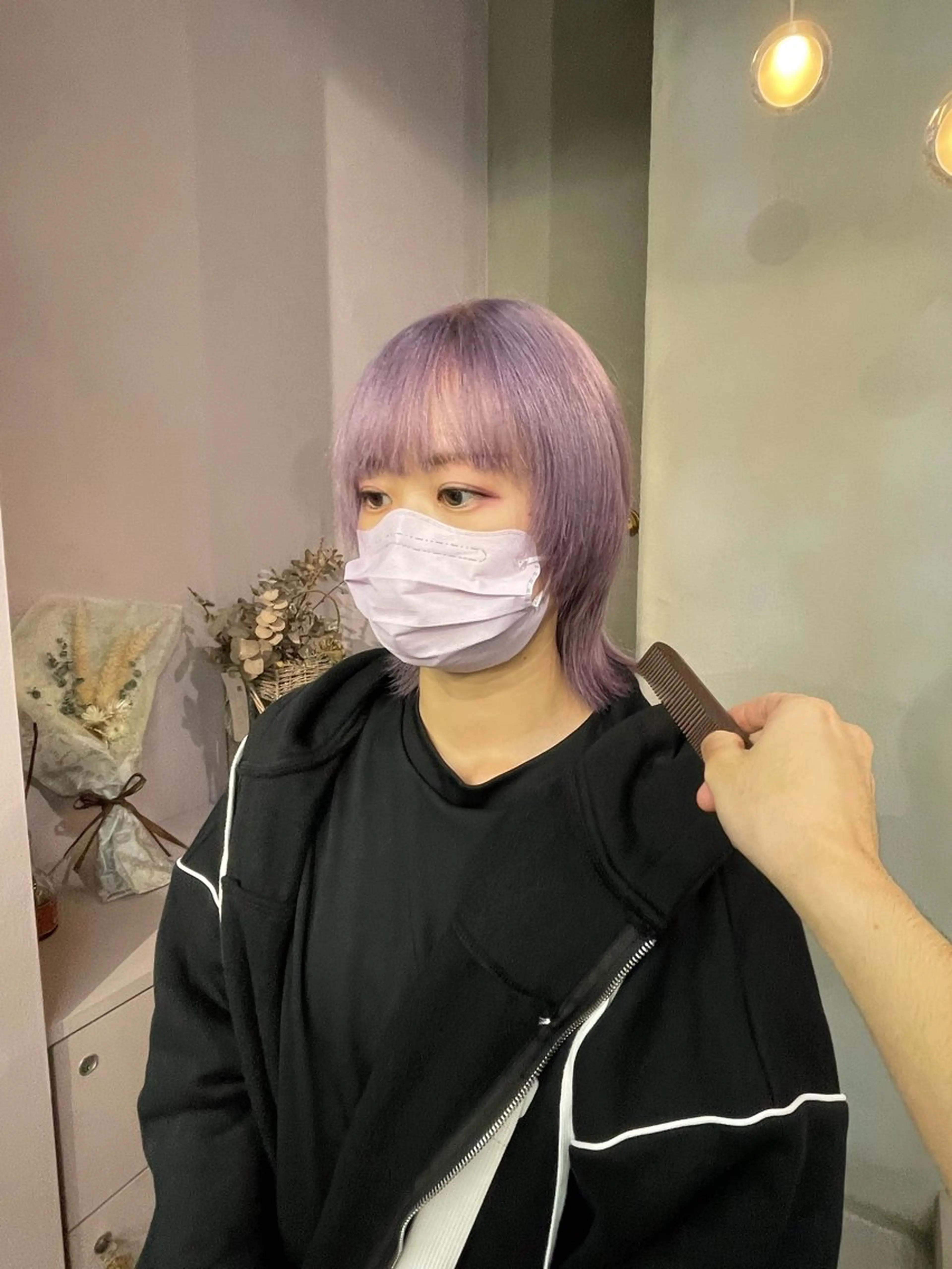 ショート ヘアカラー qulim所属・qulim【クリム】 /ハイトーン/海音のヘアスタイル