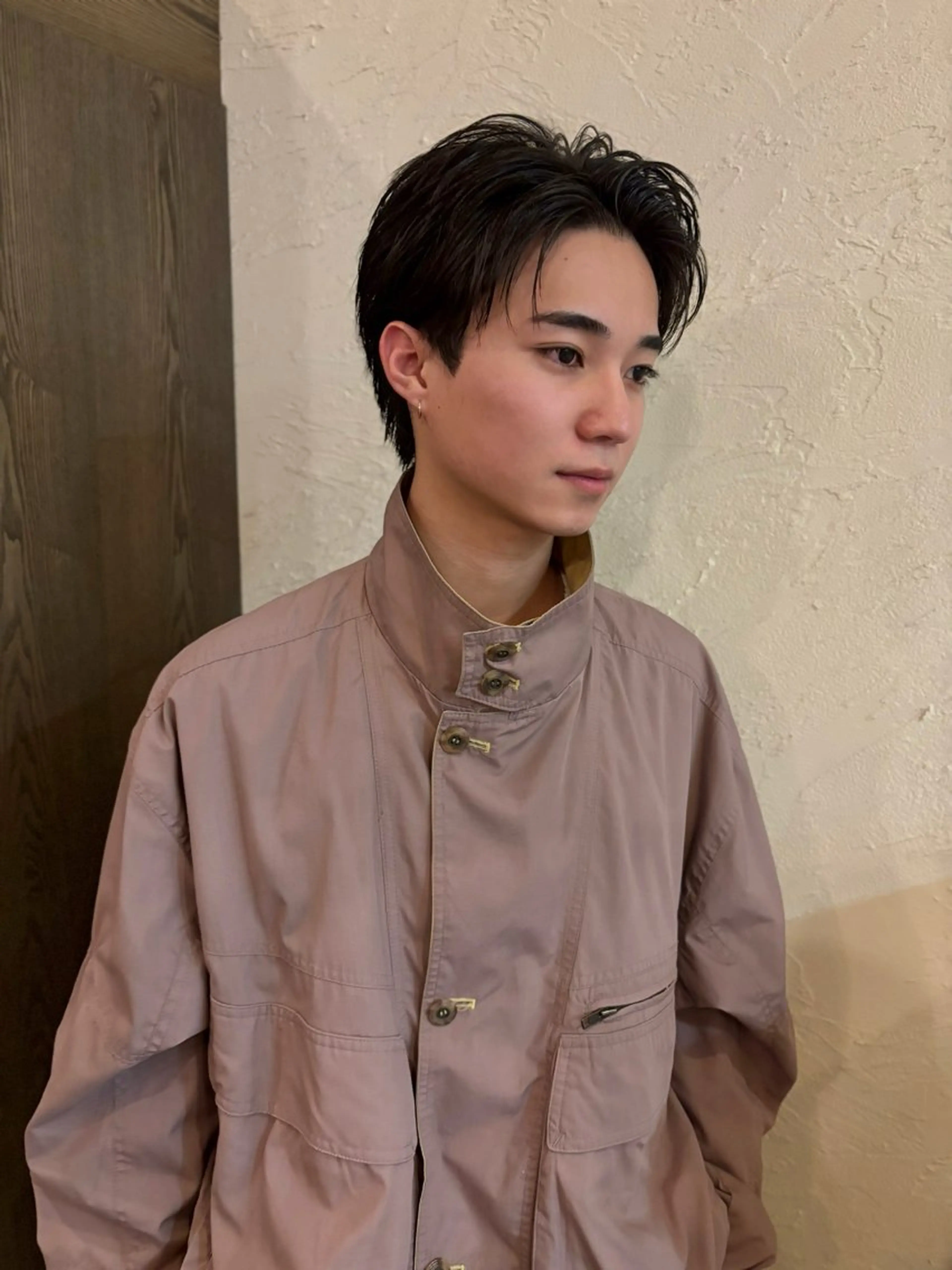 メンズ カット ハイトーン/デザイン カラー/るいのヘアスタイル