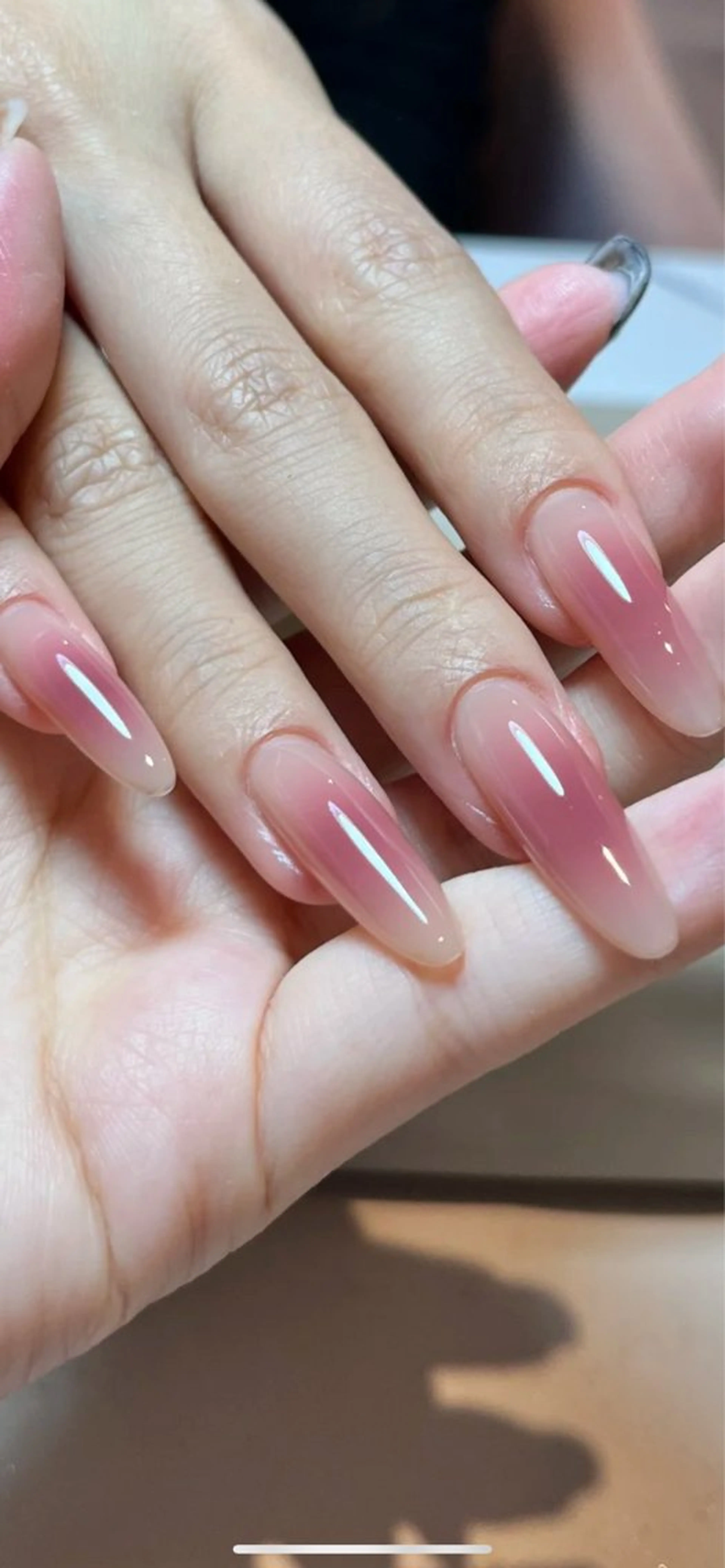 【チップ】チップ長さ出し10本＋カラグラデーション／チ-クネイル¥8980の写真