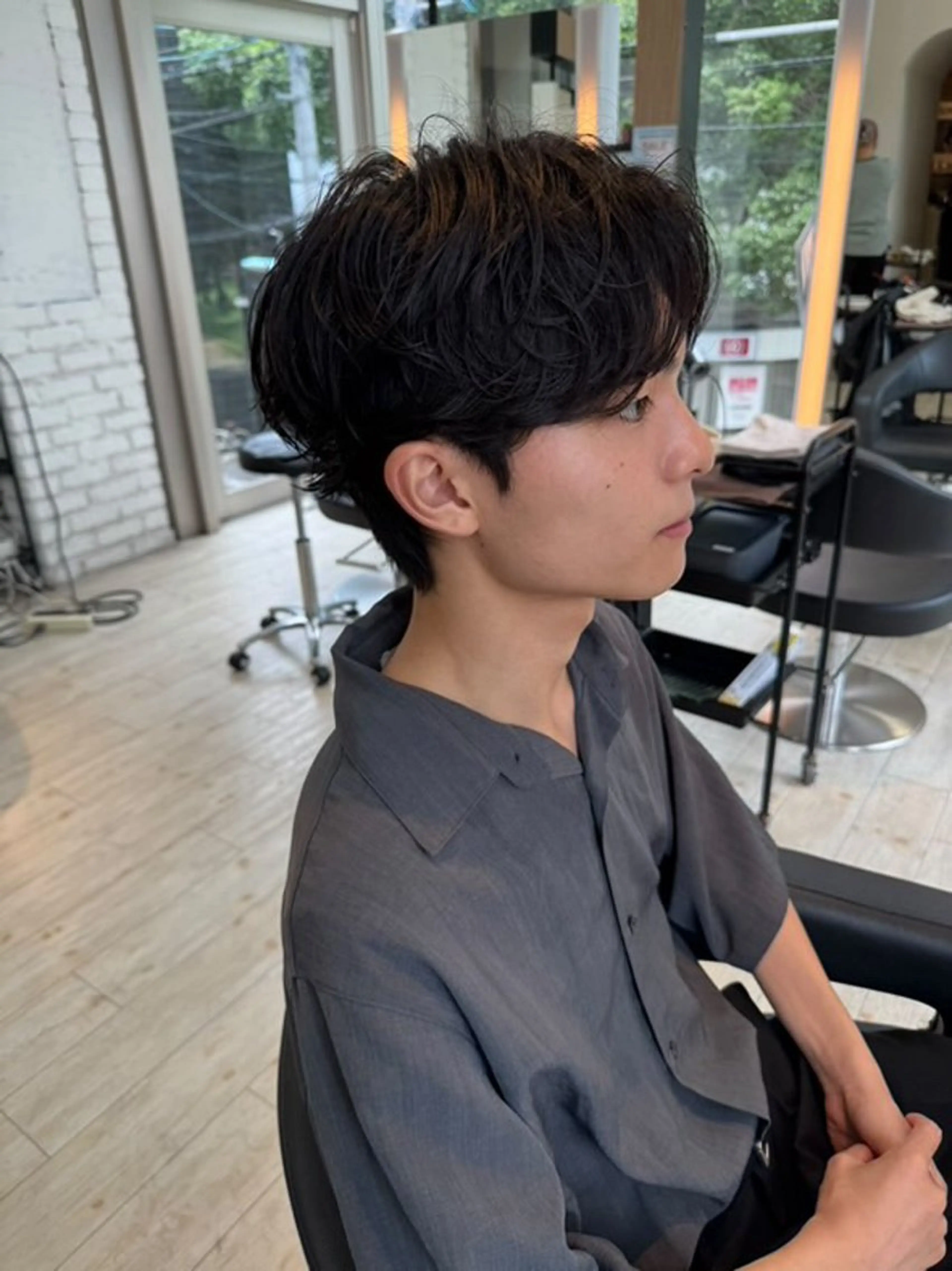 💫メンズカット+ツイストパーマの写真