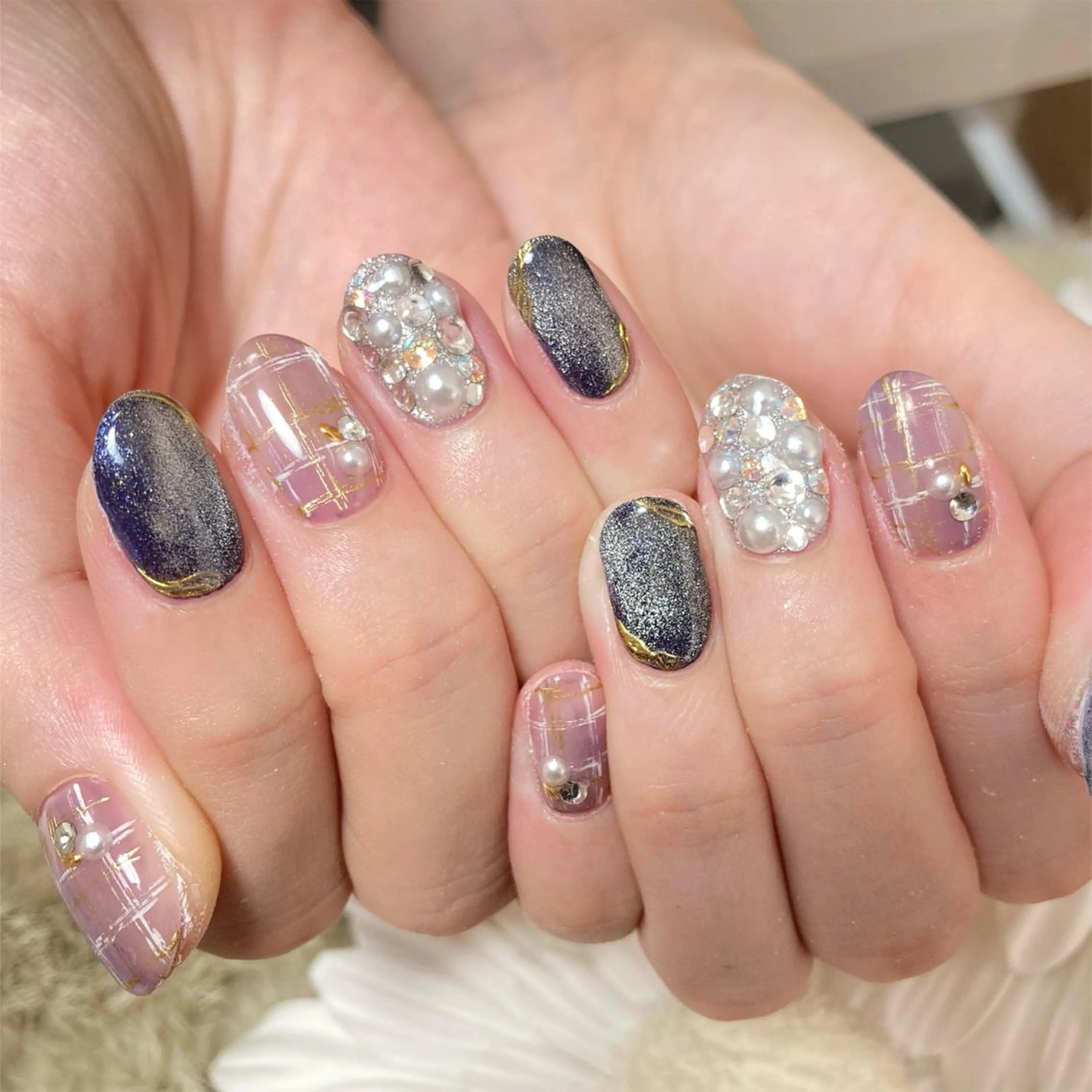 ネイル ハンドネイル Yakko pas á pasのネイルデザイン