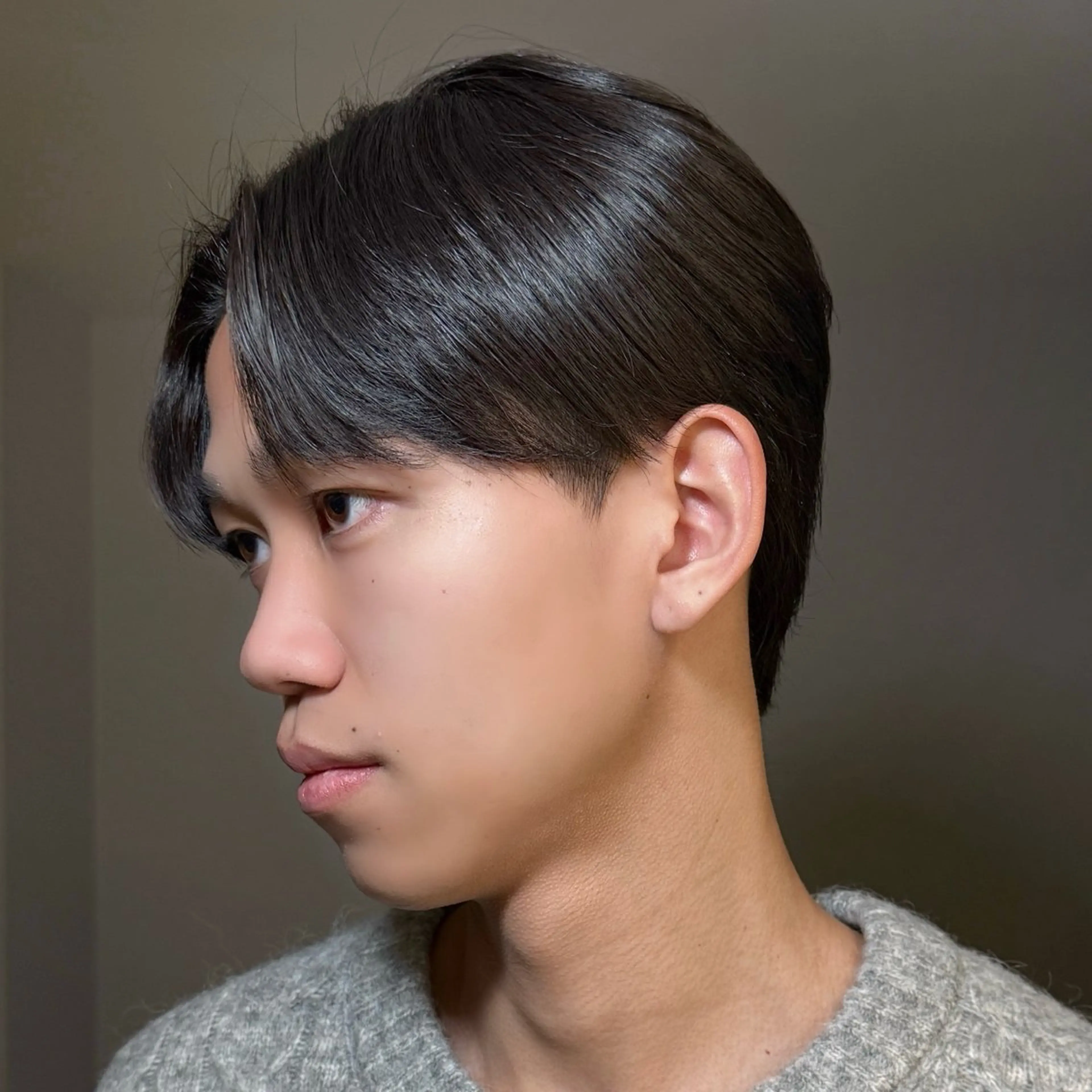 メンズ カット 縮毛矯正 GO TODAY シェアサロン原宿 Verno所属・センターパート特化/ メンズカット/ヒロキのヘアスタイル