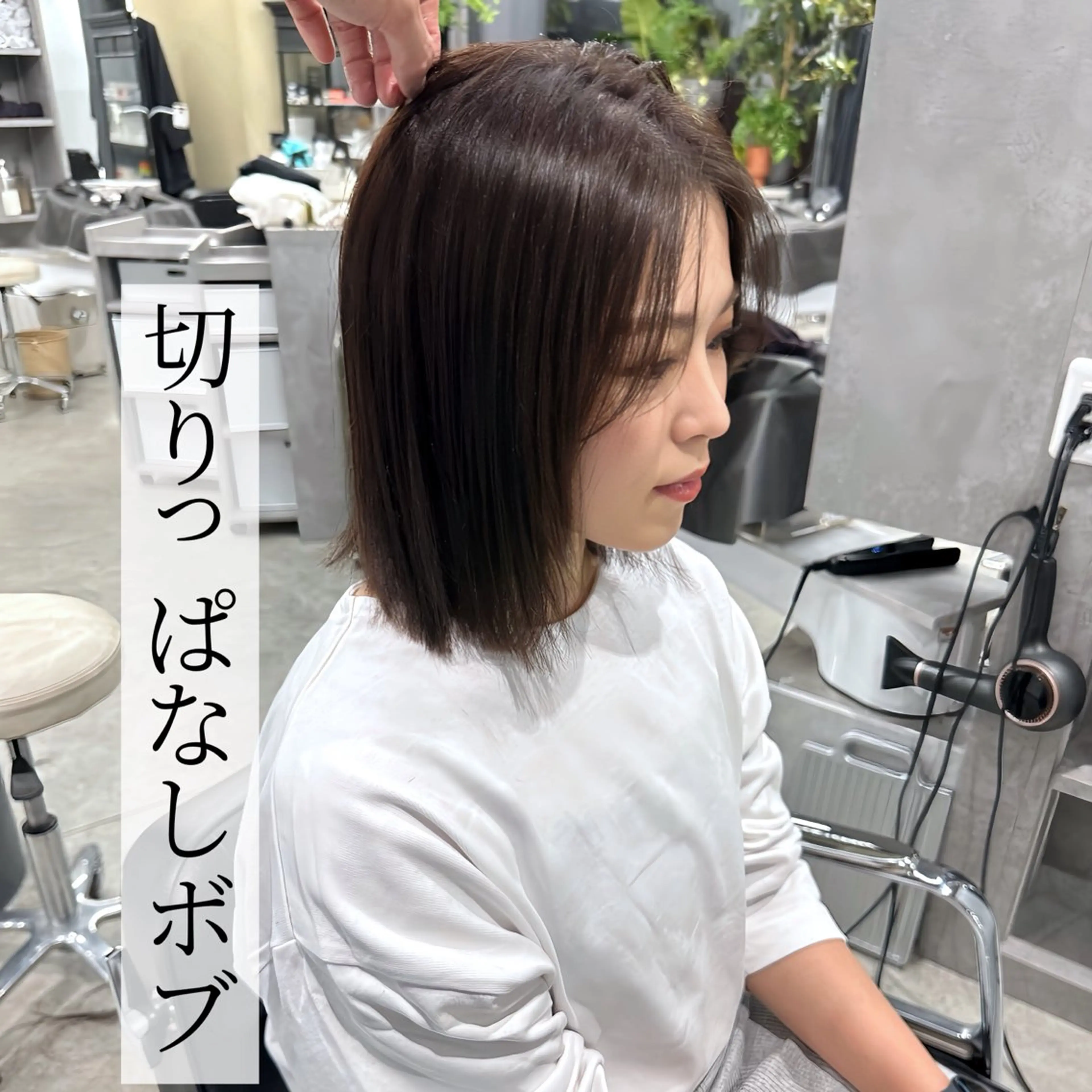 ミディアム 渡辺 良城のヘアスタイル