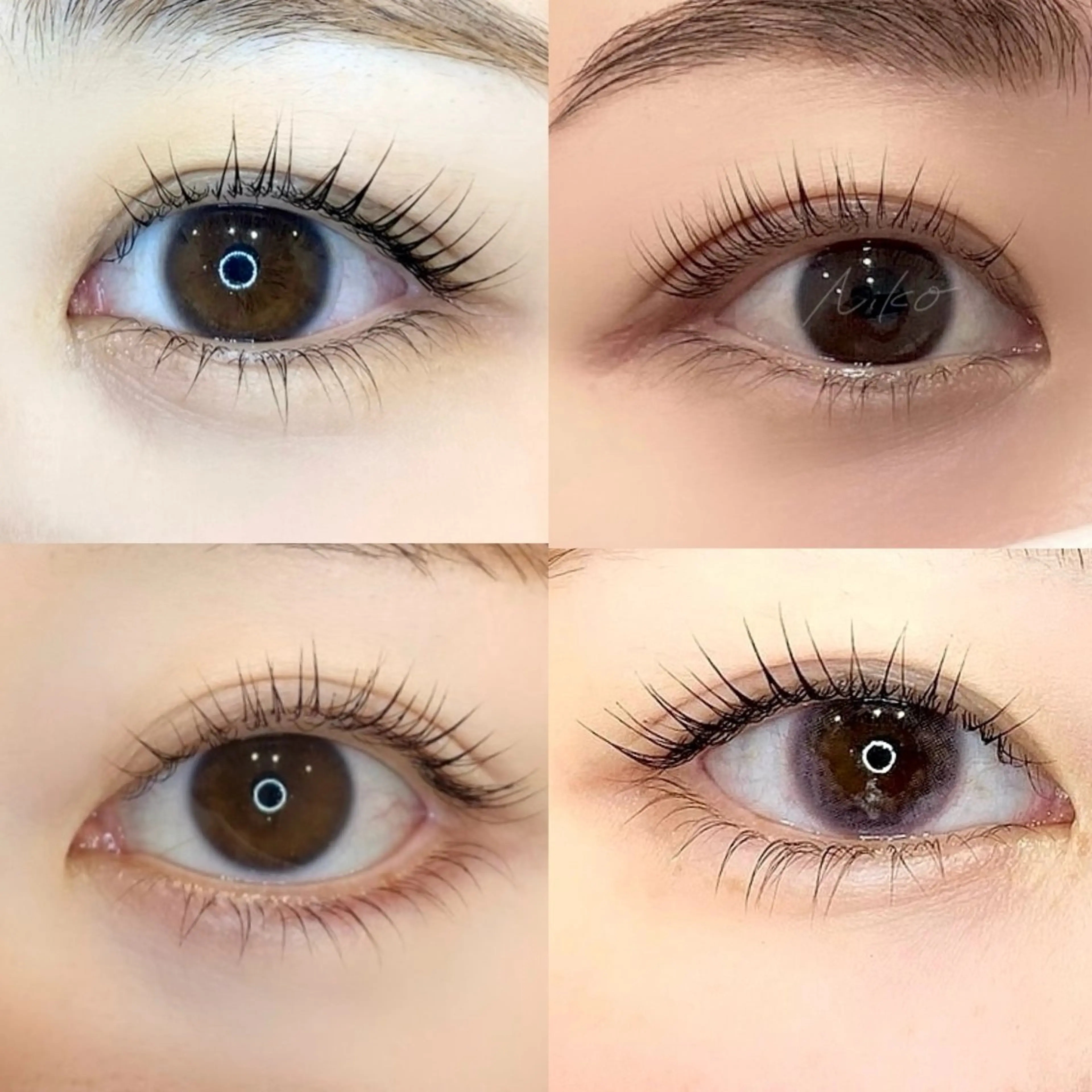マツエク・マツパ まつげパーマ 下まつげエクステ ꒰ Niko ꒱ marikaの眉毛・アイブロウイメージ