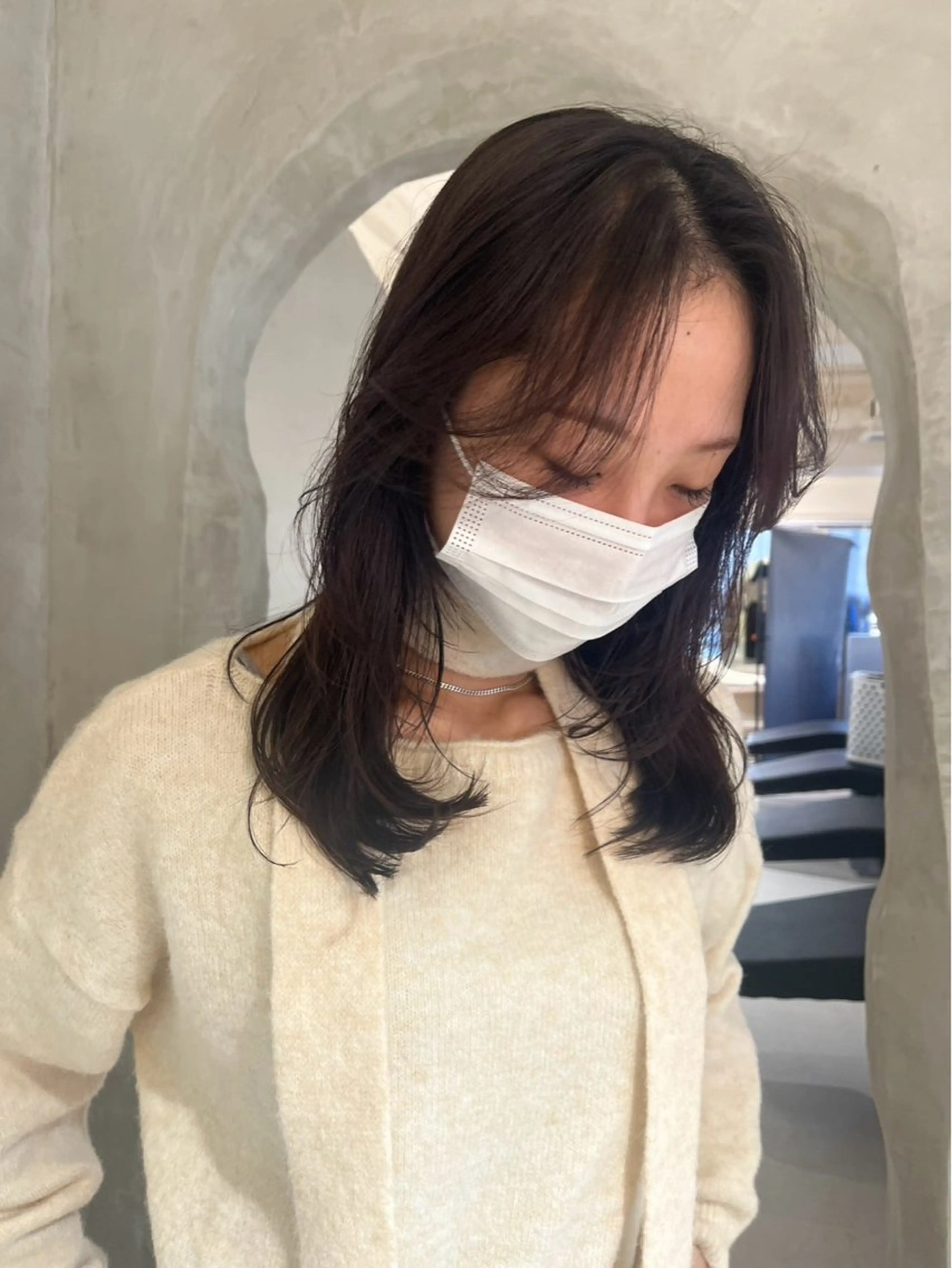 ロング 横浜/ショート/ レイヤーカットのヘアスタイル