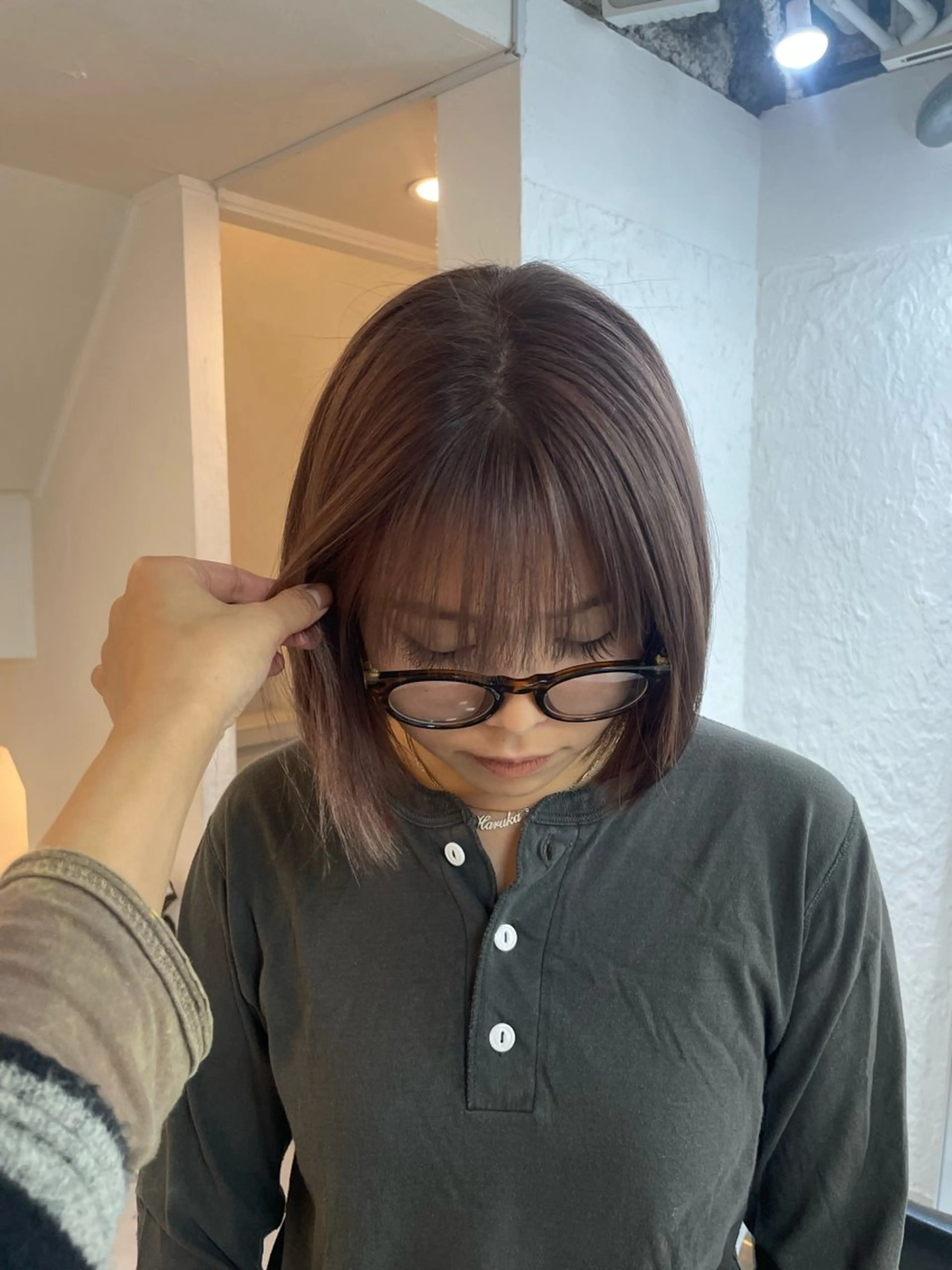 ショート カラー ヘアカラー トリートメント ヘアセット 🪅ブリーチカラー 🪅琉羽Ruuのヘアスタイル