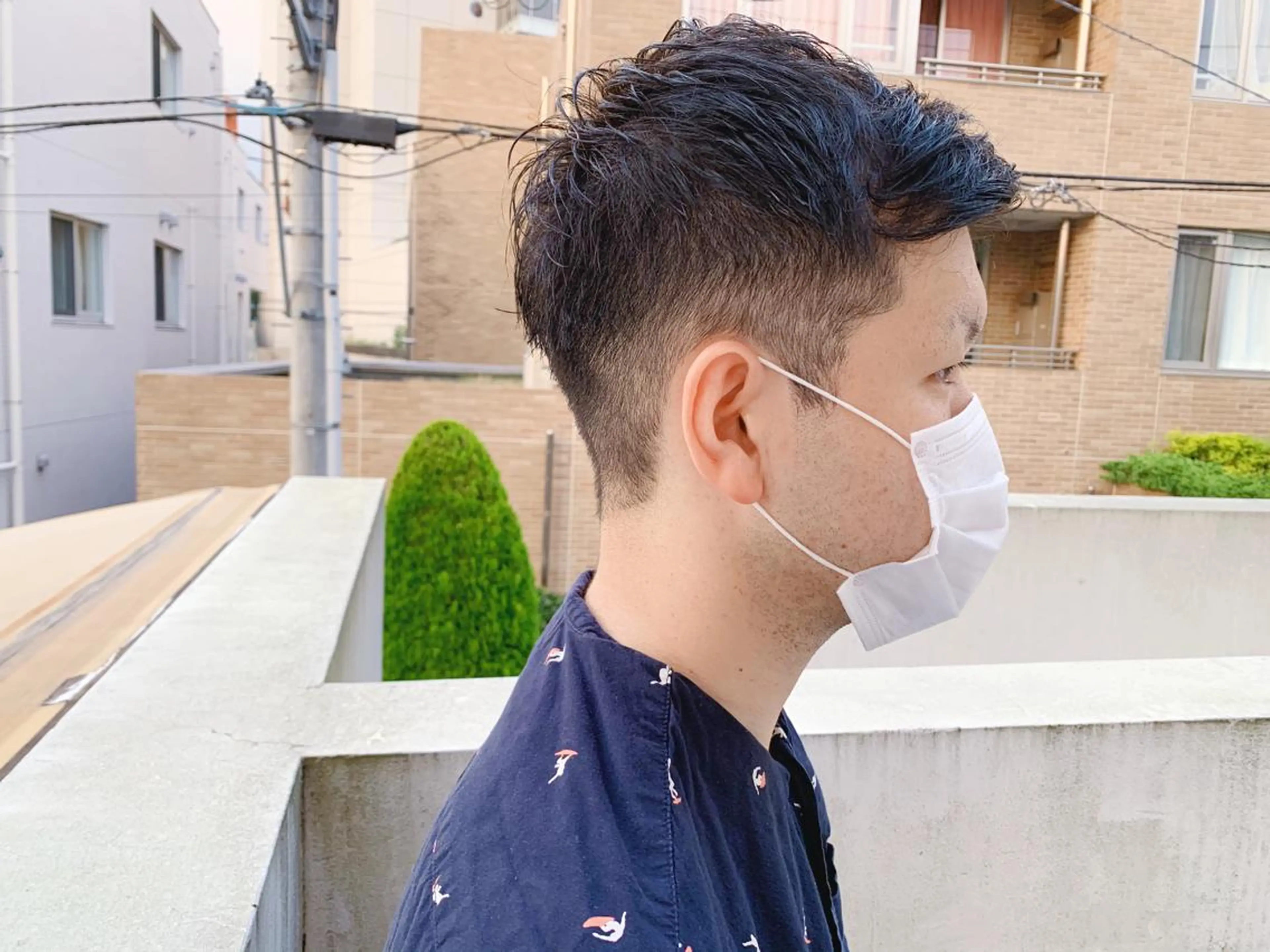 ショート メンズ タカハシ ハヤトのヘアスタイル