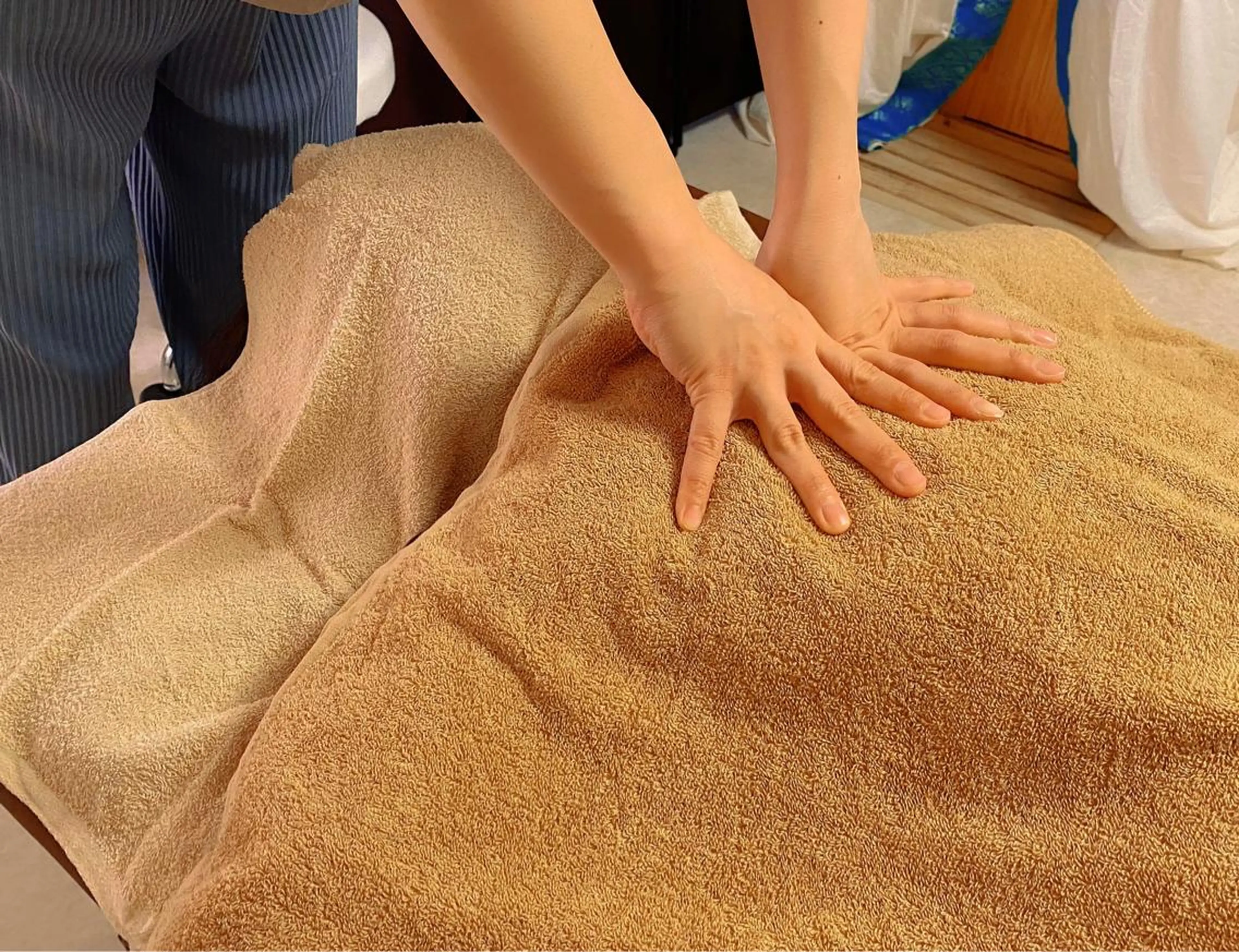 《全身お疲れの方》もみほぐし120分(足湯付き) ¥12000の写真