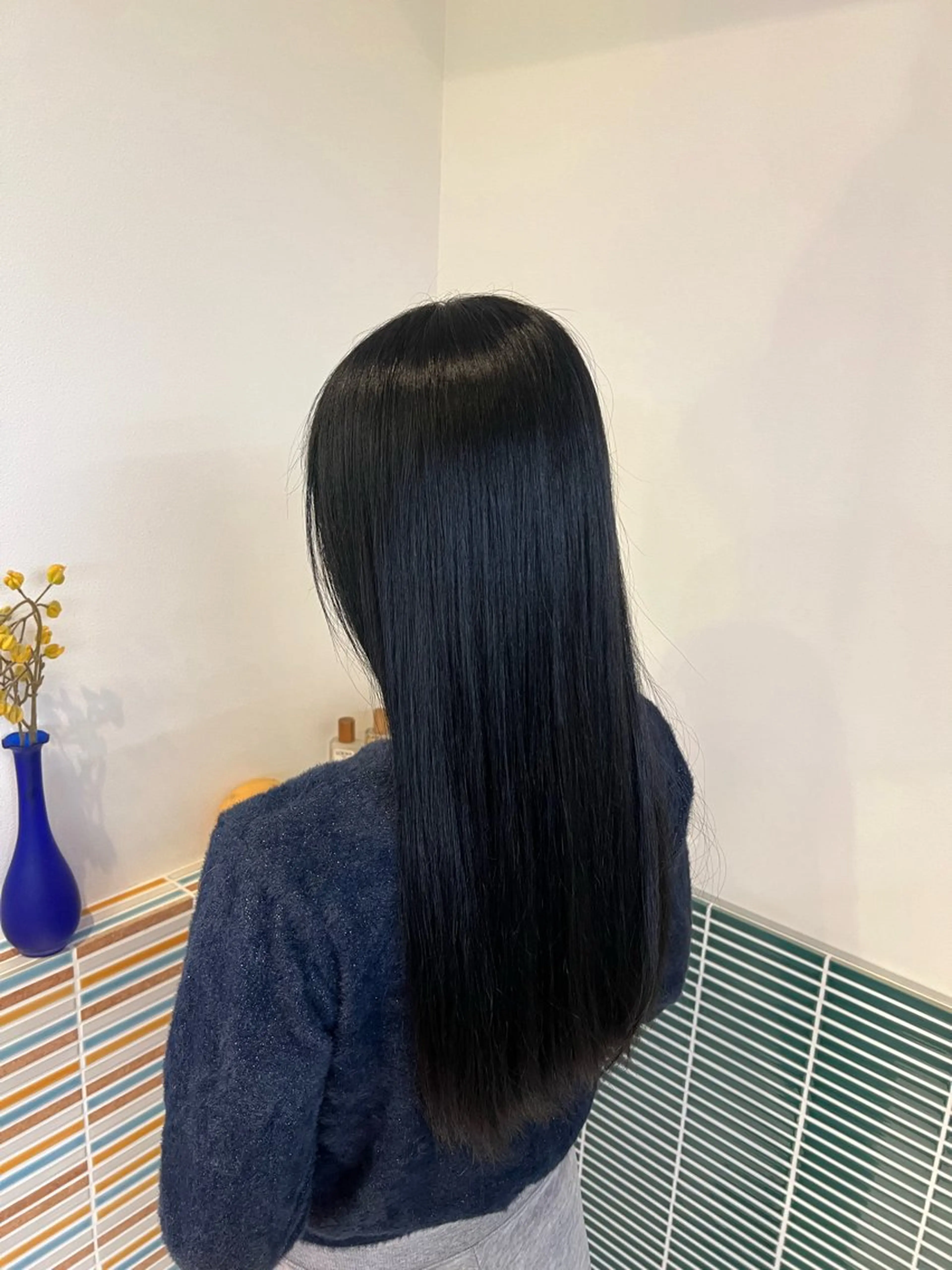 ［2回目以降］ワンカラー+オリジナルトリートメント🩵梅田/透明感カラー/20時以降の写真