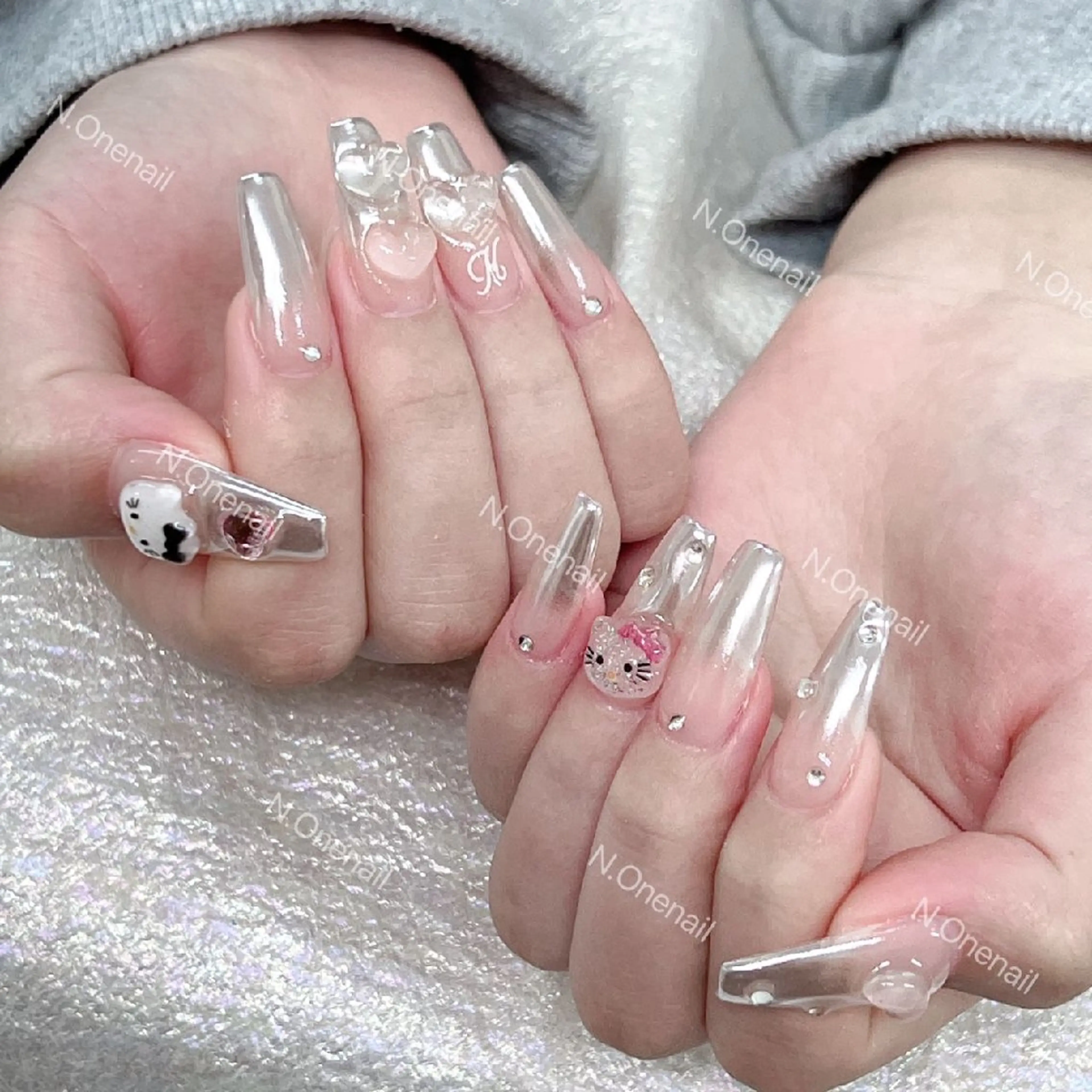 ネイル N.one 🎀ユイ🎀のネイルデザイン