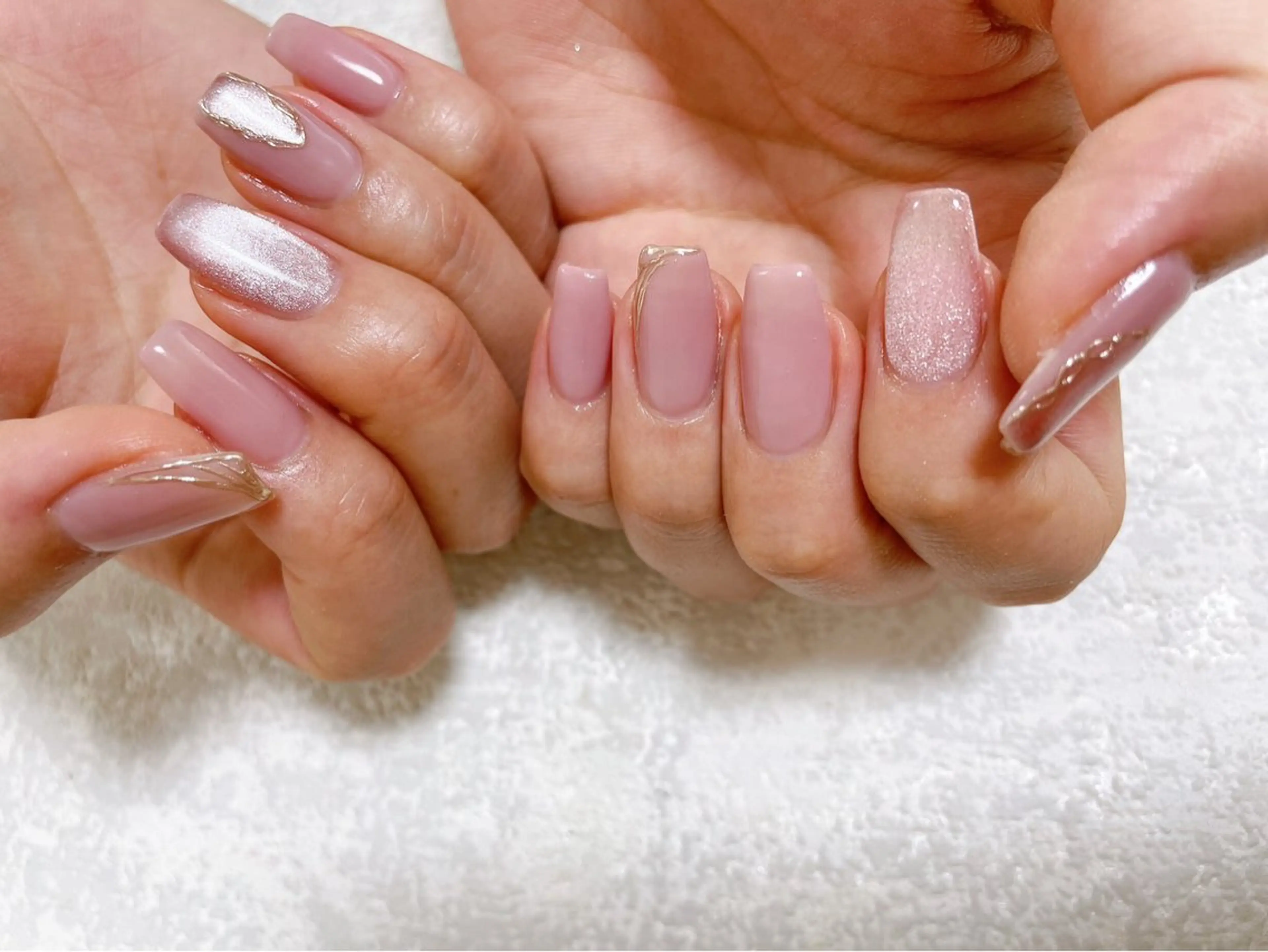 ネイル ジェルネイル マグネットネイル メンズネイル ワンカラーネイル パラジェル kiki nail たまプラーザのネイルデザイン