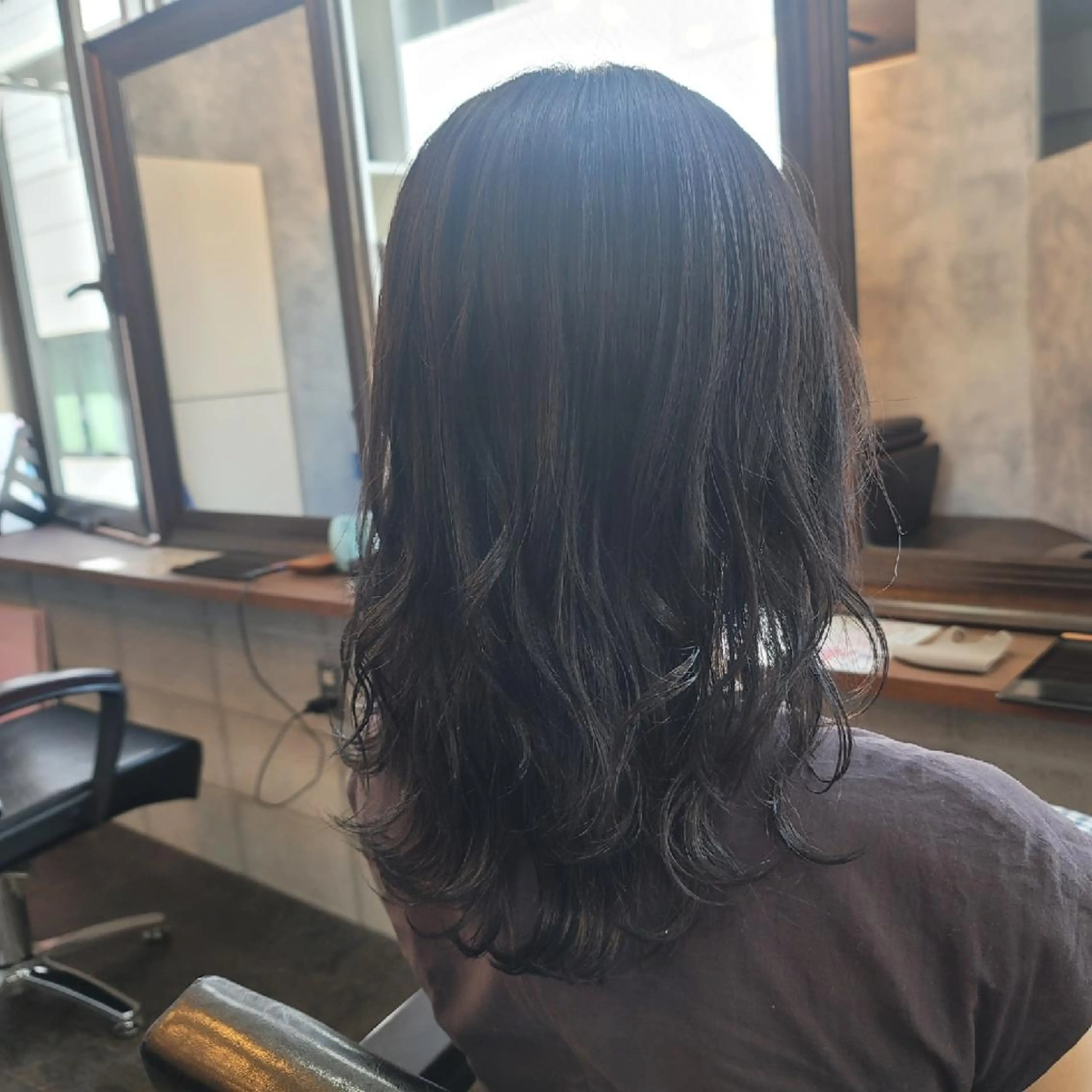 【☆前髪のニュアンスに☆】カット＋前髪パーマ＋1stepTrの写真