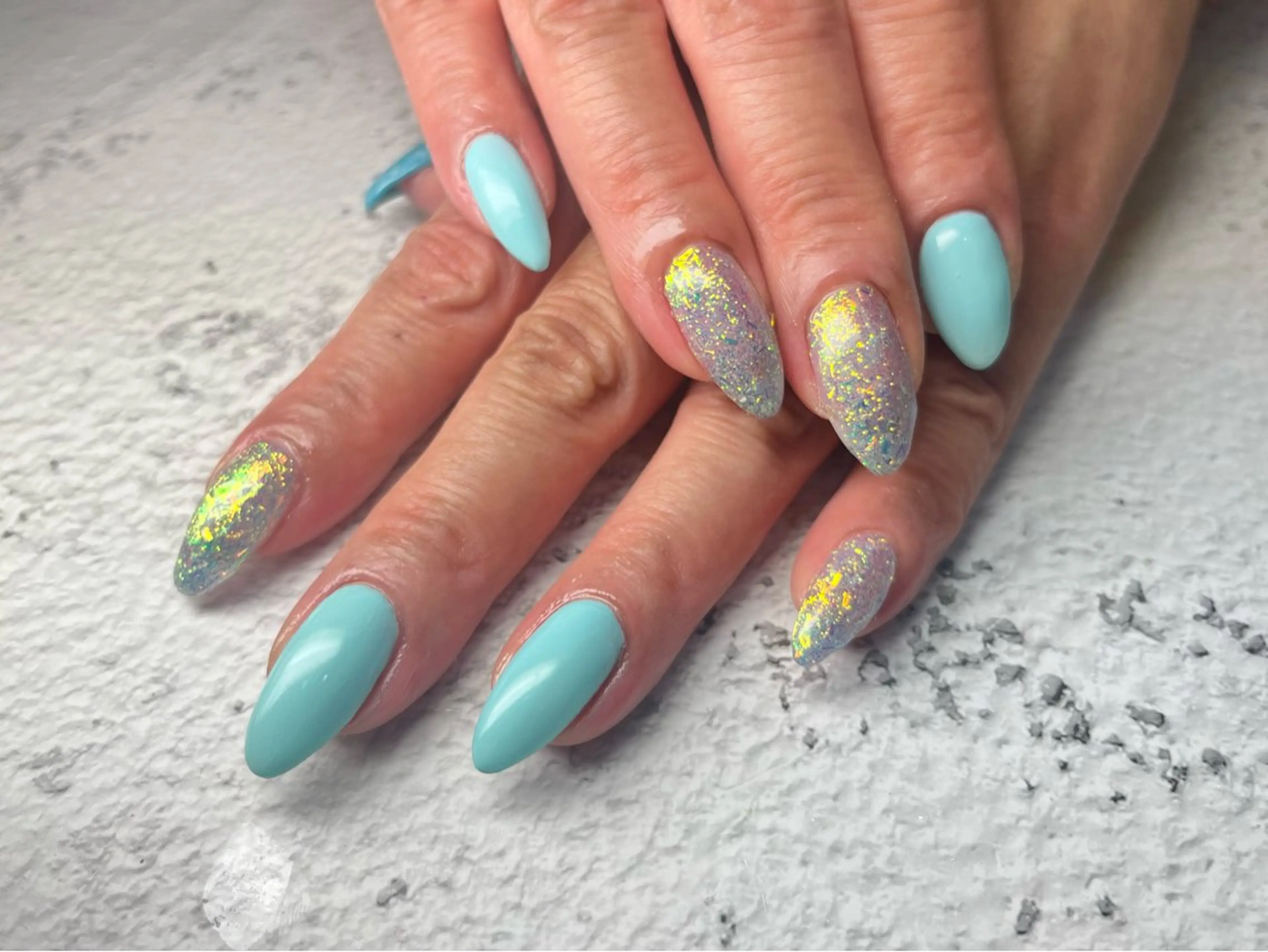 ネイル ハンドネイル Queen nail 北堀江 ASUKAのネイルデザイン