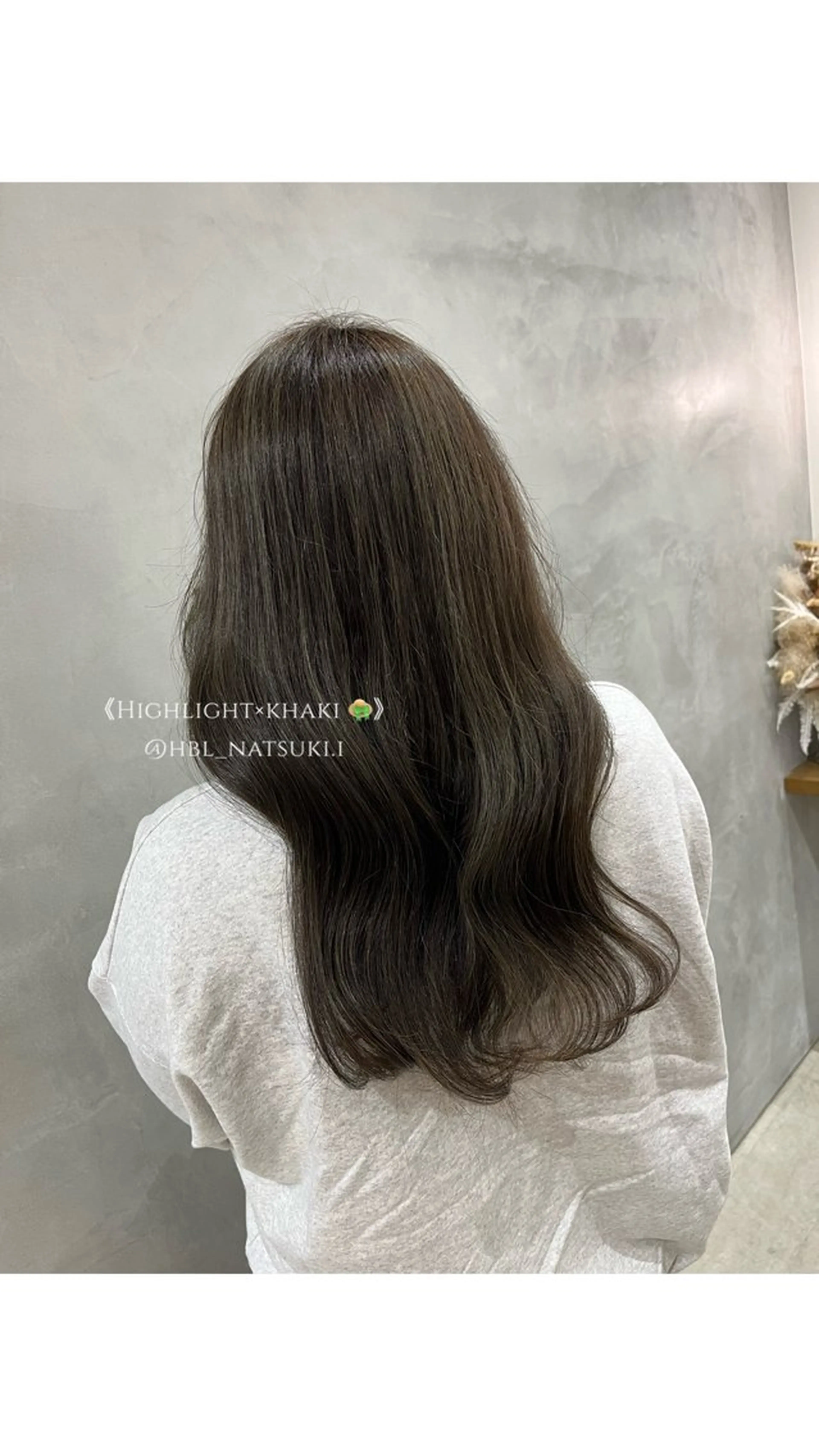 ロング Natsuki 土曜はヘアのみのマツエク・マツパデザイン