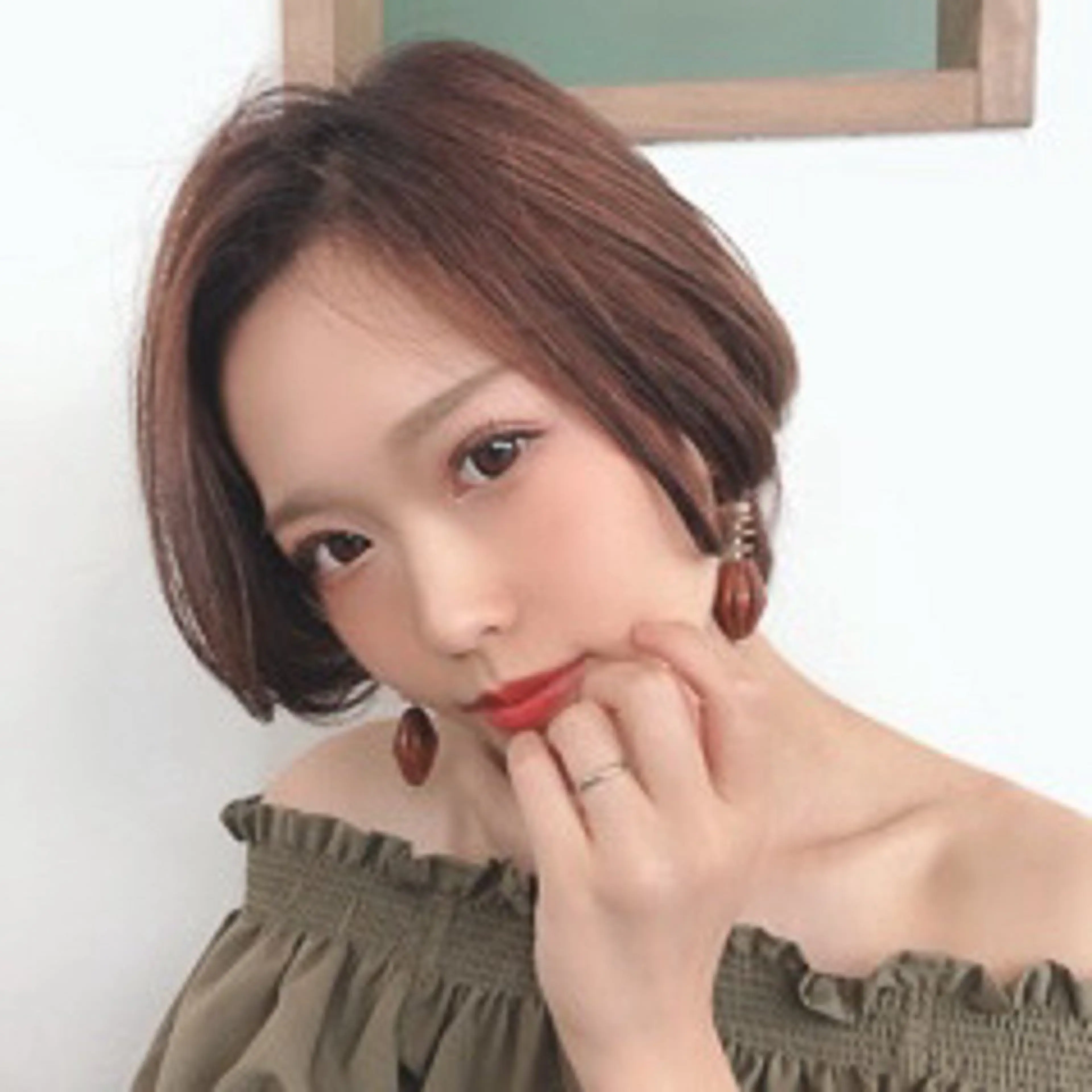 ショート U Kのヘアスタイル