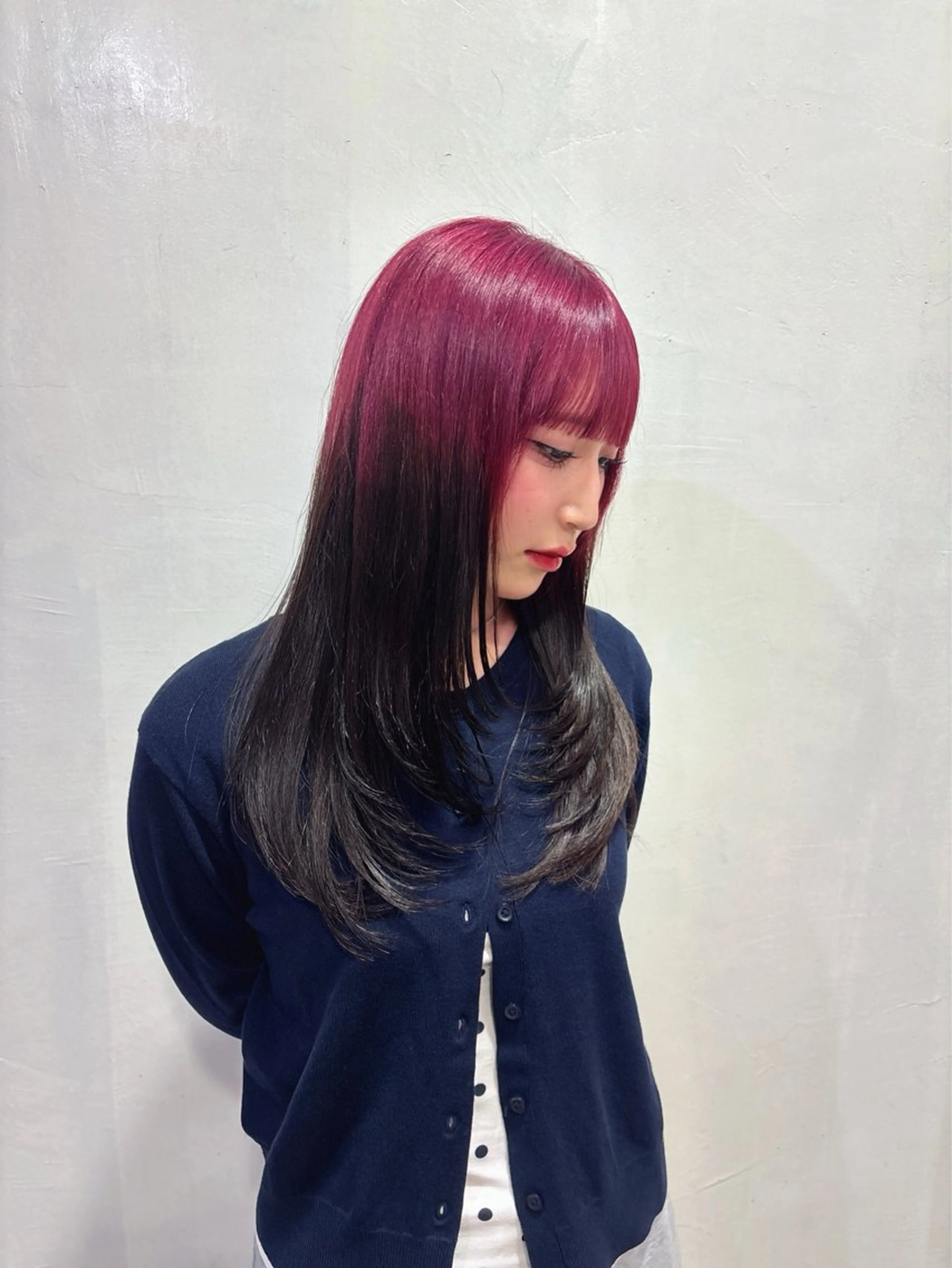 ロング ハイレイヤー レイヤーカット 🌱髪質改善×艶髪 🌱【天神美容室】のヘアスタイル