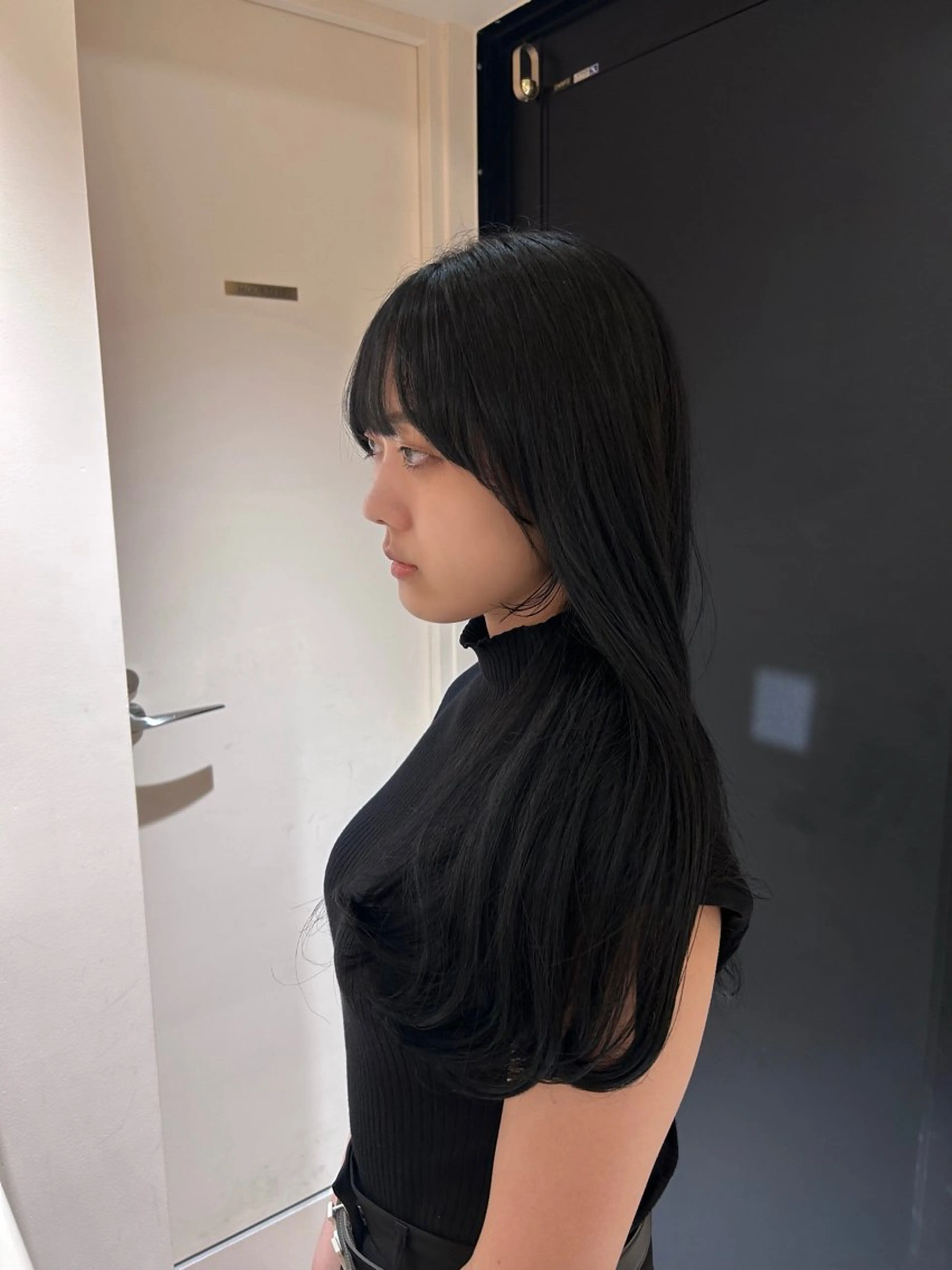 カラー miko🪽地毛風/ ハイトーン/レイヤーのヘアスタイル