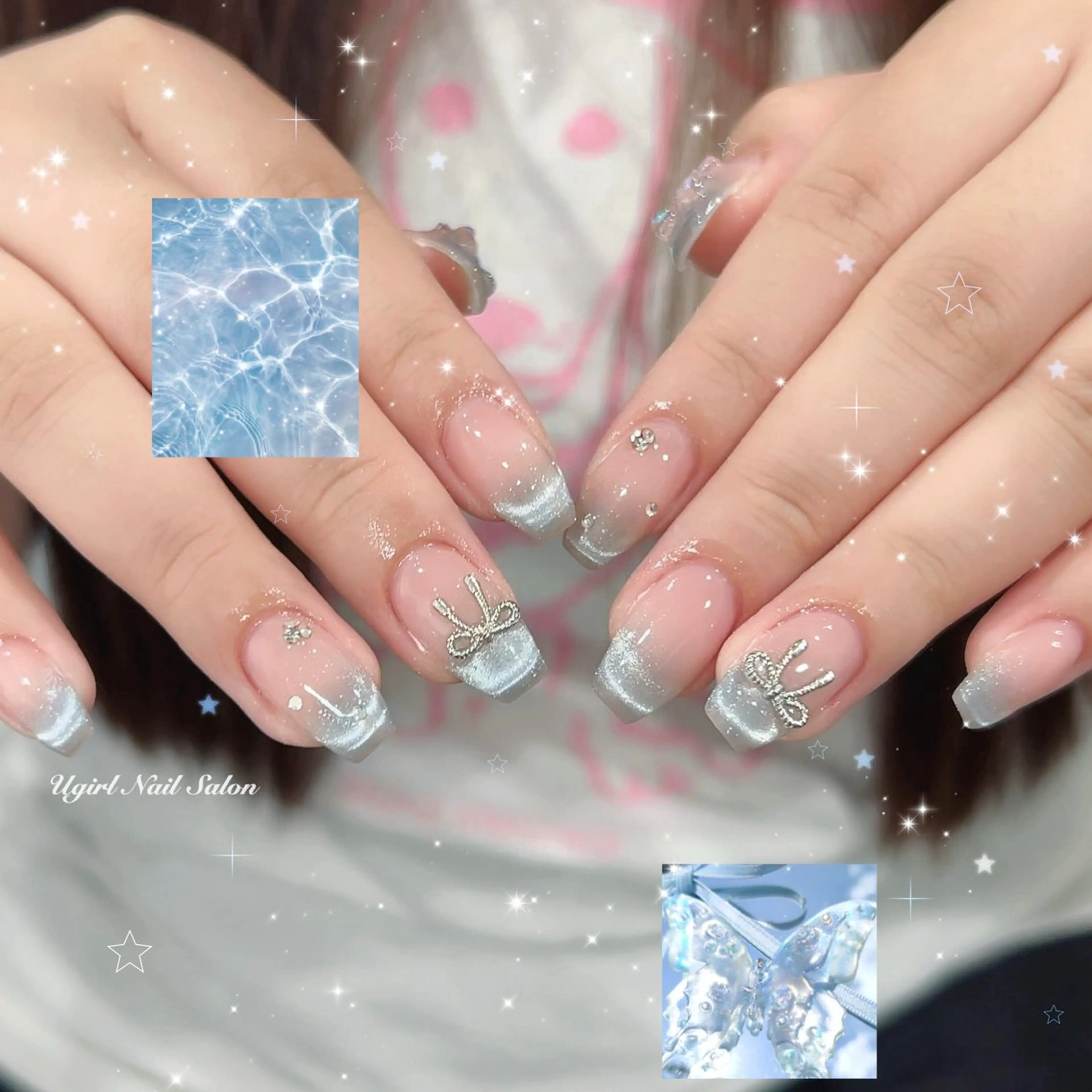 ネイル ハンドネイル 🪄nail🎀 Midori🪽のネイルデザイン