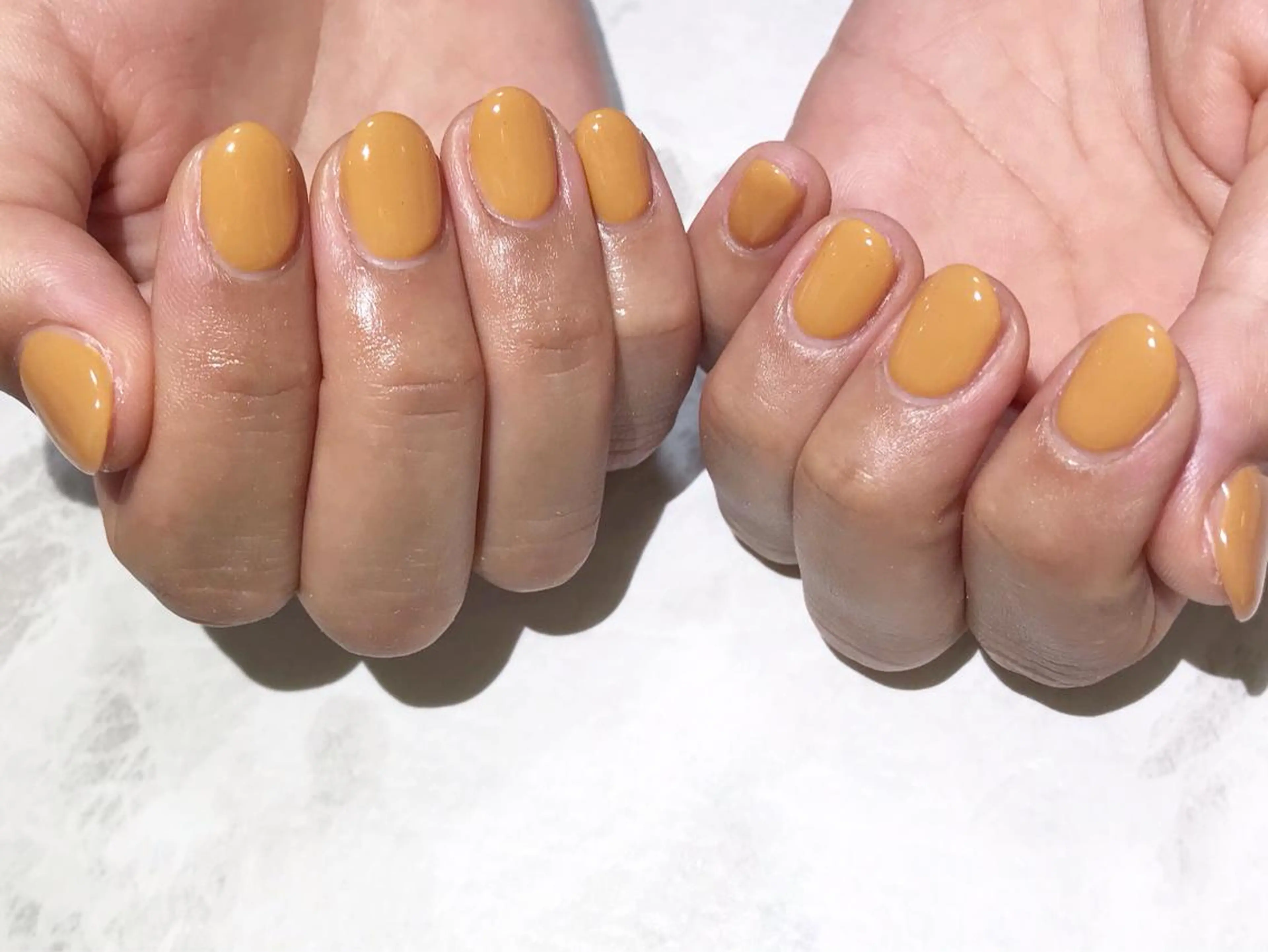 ネイル フットネイル ニュアンスネイル ワンカラーネイル シンプルネイル 春ネイル ハンドネイル ネイル フフラ所属・nail fufla ♡yamane♡のネイルデザイン